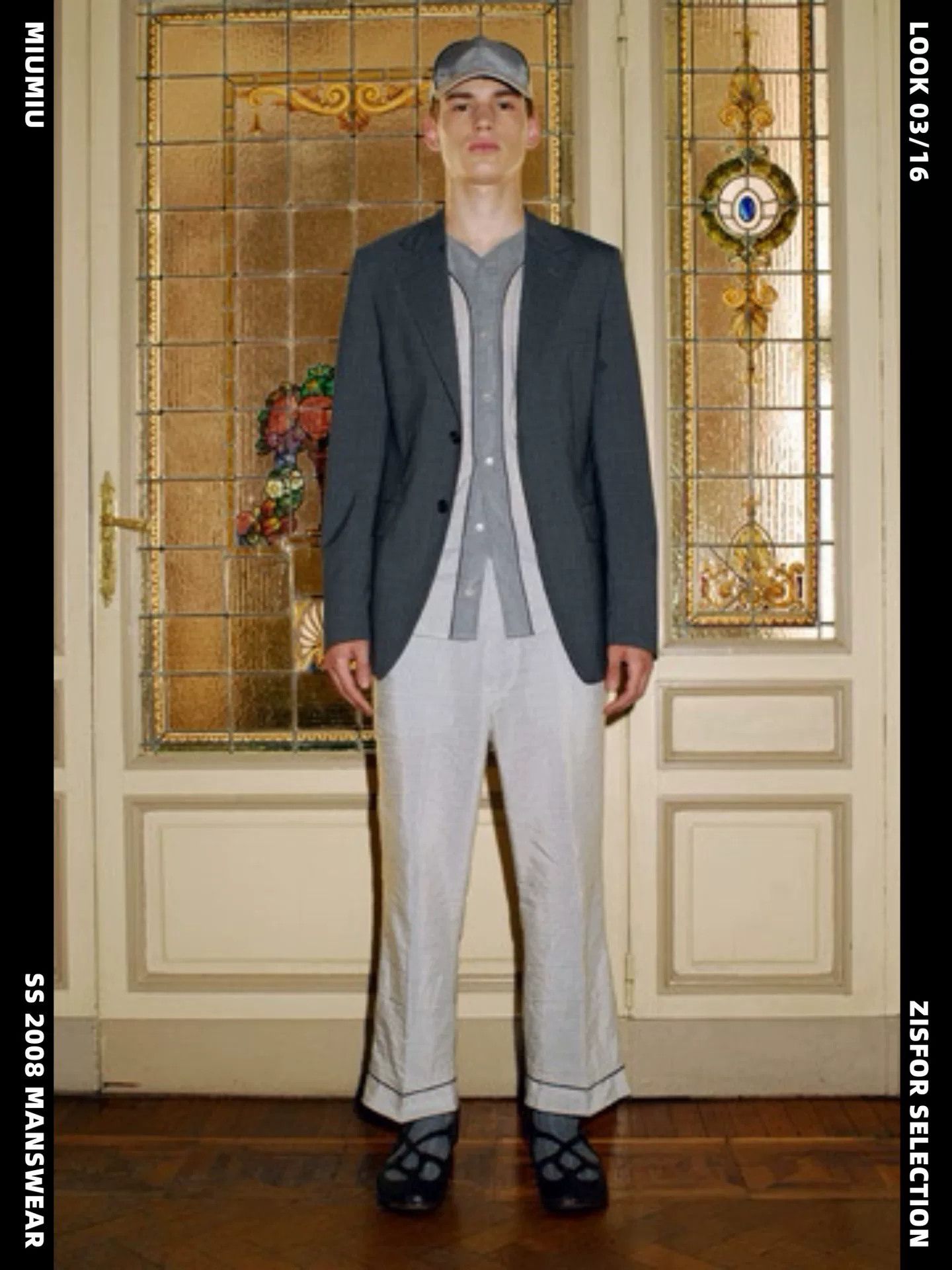 Miu Miu Miu Miu Gray Wool Blazer Size US M / EU 48-50 / 2 - 6 Thumbnail