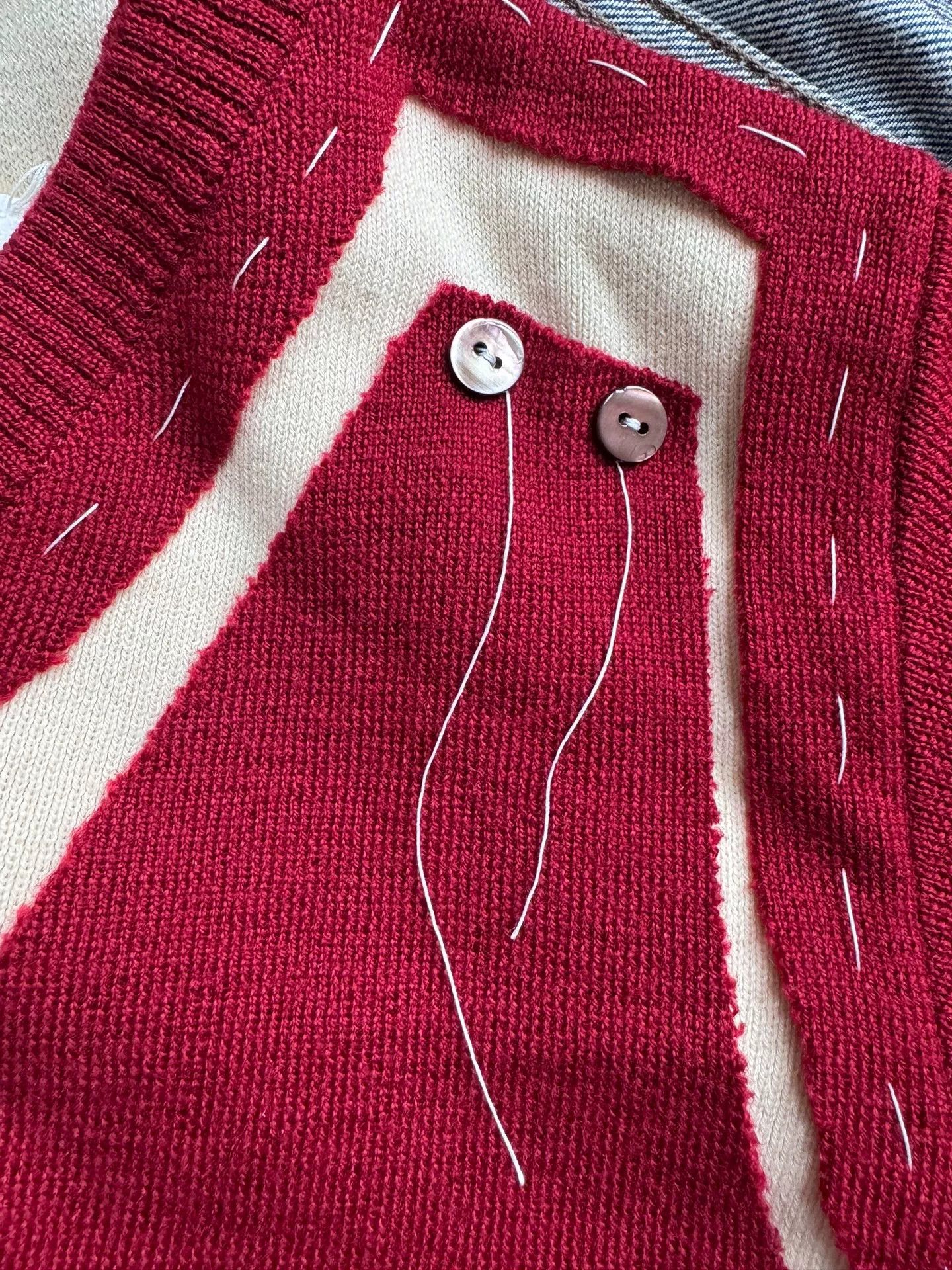 Maison Margiela Maison Margiela Knit Top with Unique Design Size US XS / EU 42 / 0 - 4 Thumbnail