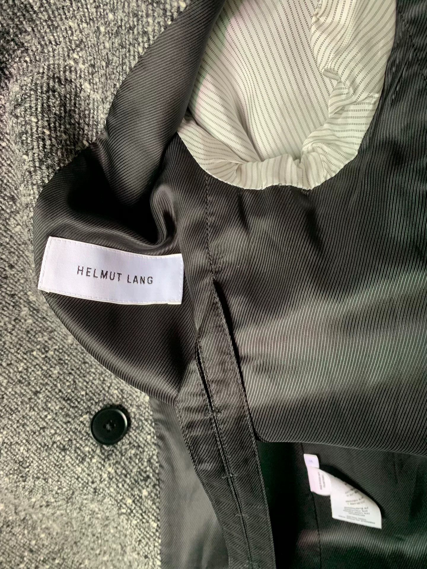 Helmut Lang Helmut Lang Wool Distressed Trench Coat Size US S / EU 44-46 / 1 - 4 Thumbnail