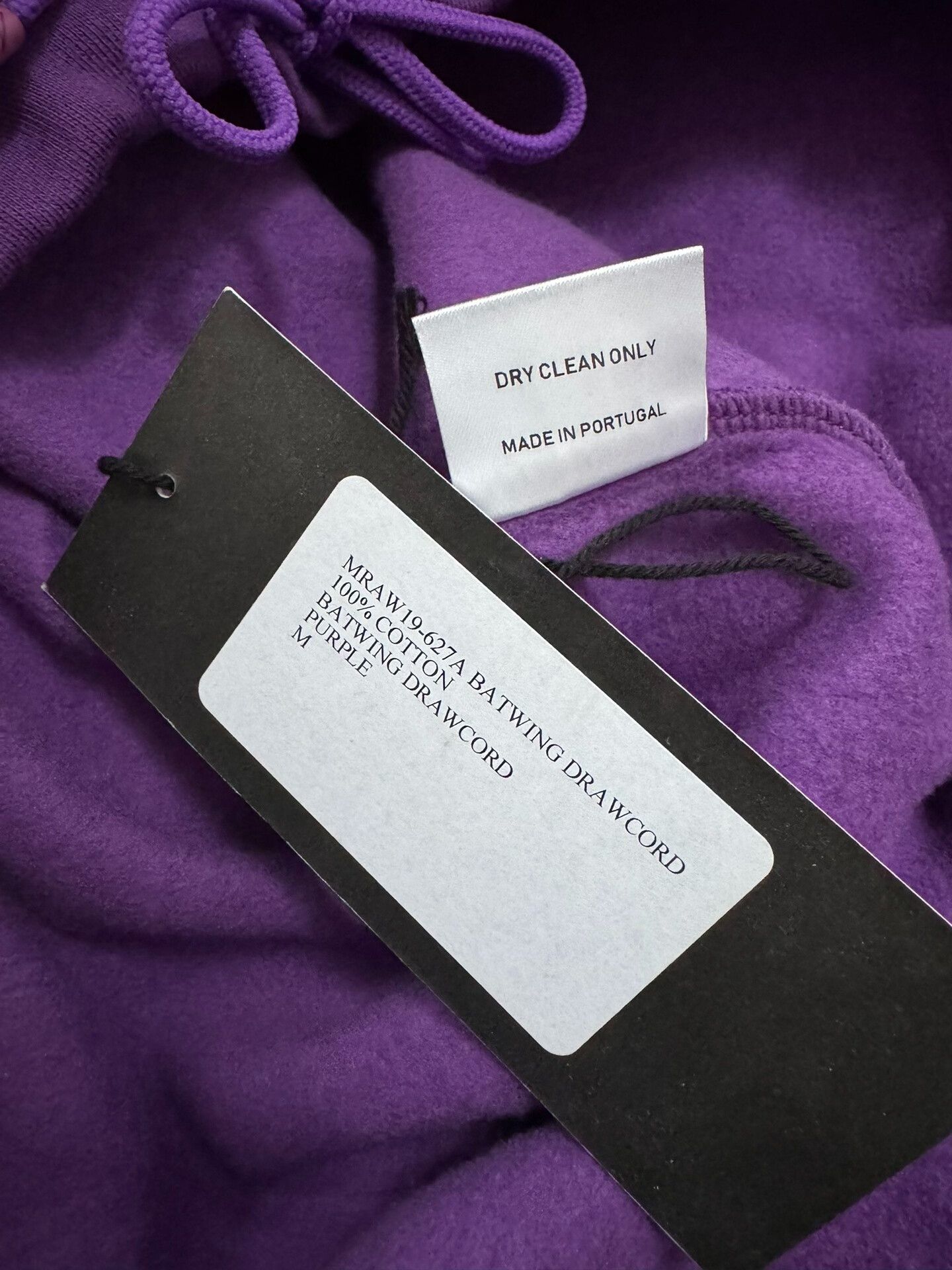 Martine Rose Martine Rose Purple Hooded Sweatshirt Size US M / EU 48-50 / 2 - 6 Thumbnail