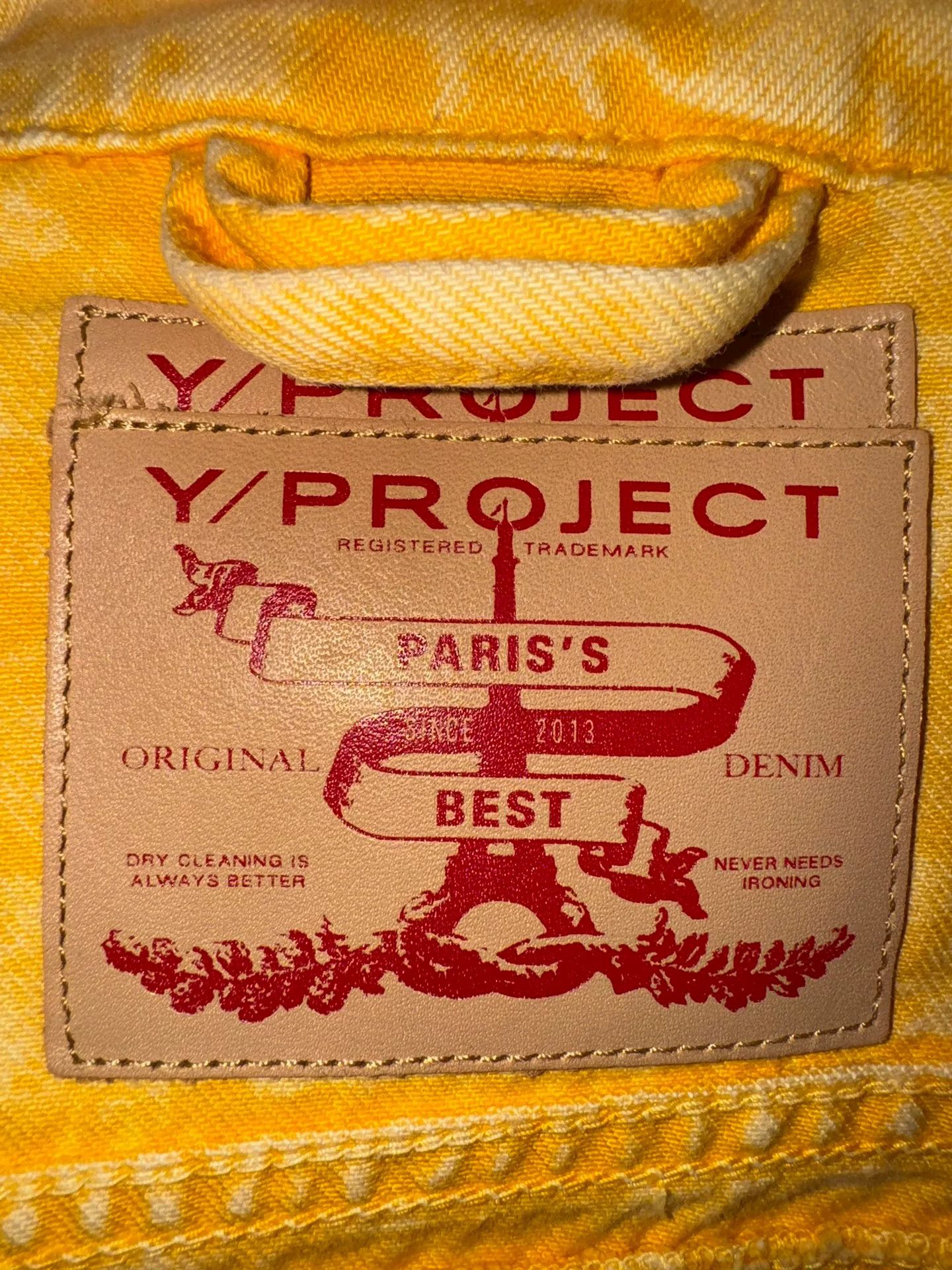 Y/Project Y/PROJECT SS20 Golden Denim Jacket Size US S / EU 44-46 / 1 - 5 Thumbnail