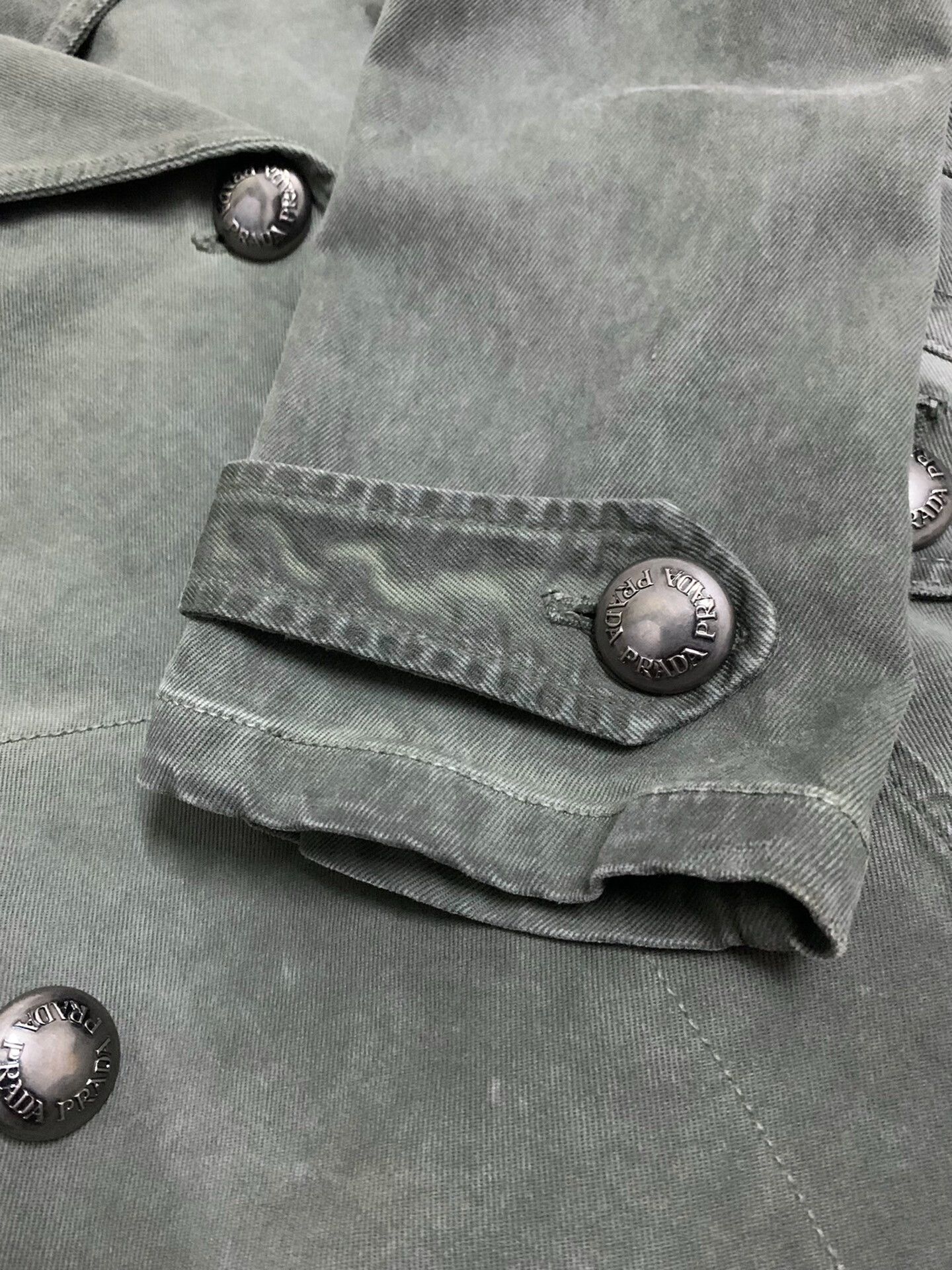 Prada Prada SS11 Oil Stain Jacket Size US XXS / EU 40 - 4 Thumbnail