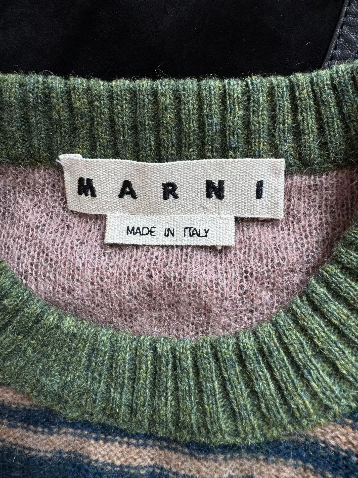 Marni Marni Colorblock Wool Sweater Size US M / EU 48-50 / 2 - 3 Thumbnail