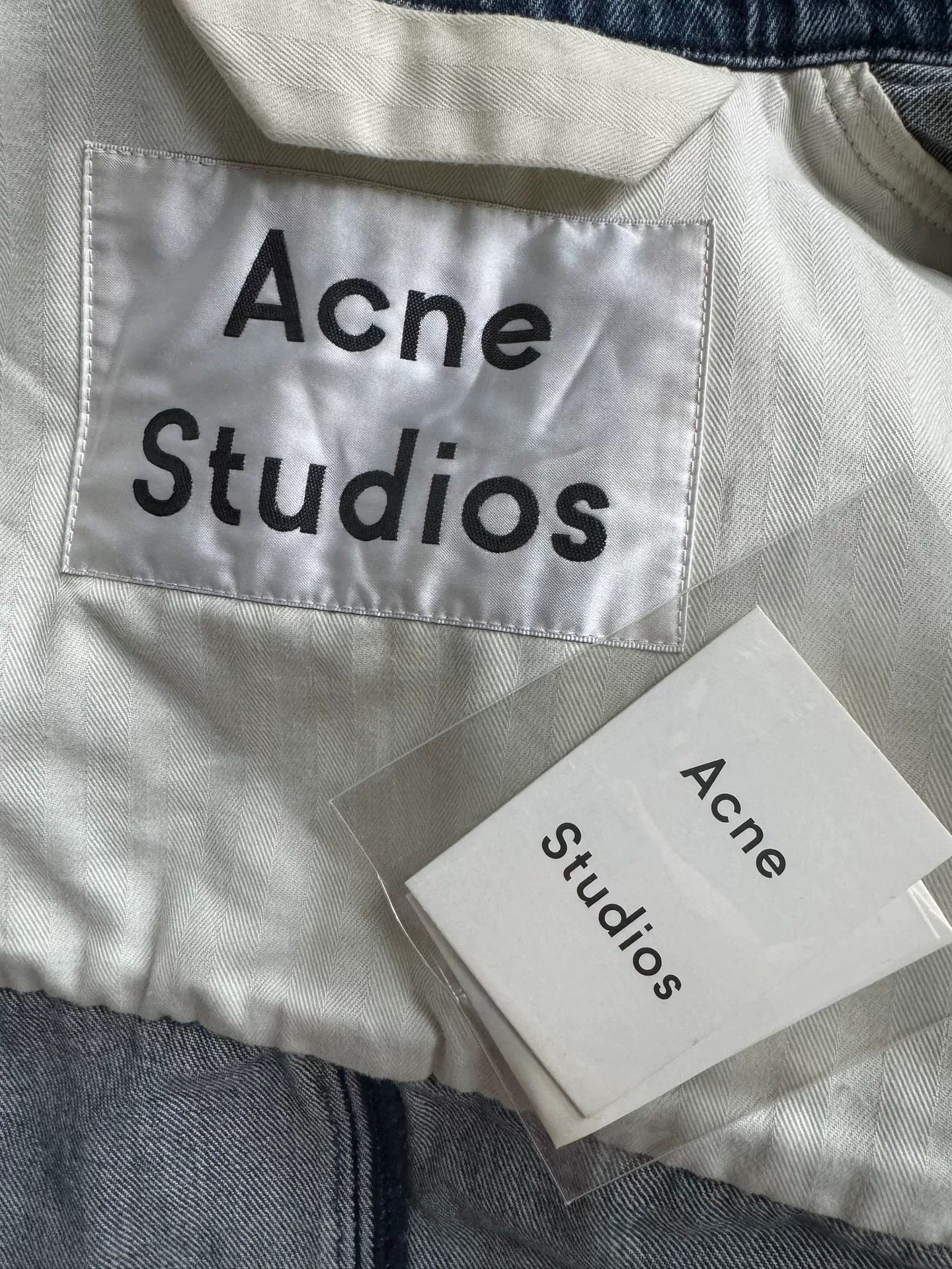 Acne Studios Acne Studios Oversized Denim Jacket Size US M / EU 48-50 / 2 - 5 Thumbnail
