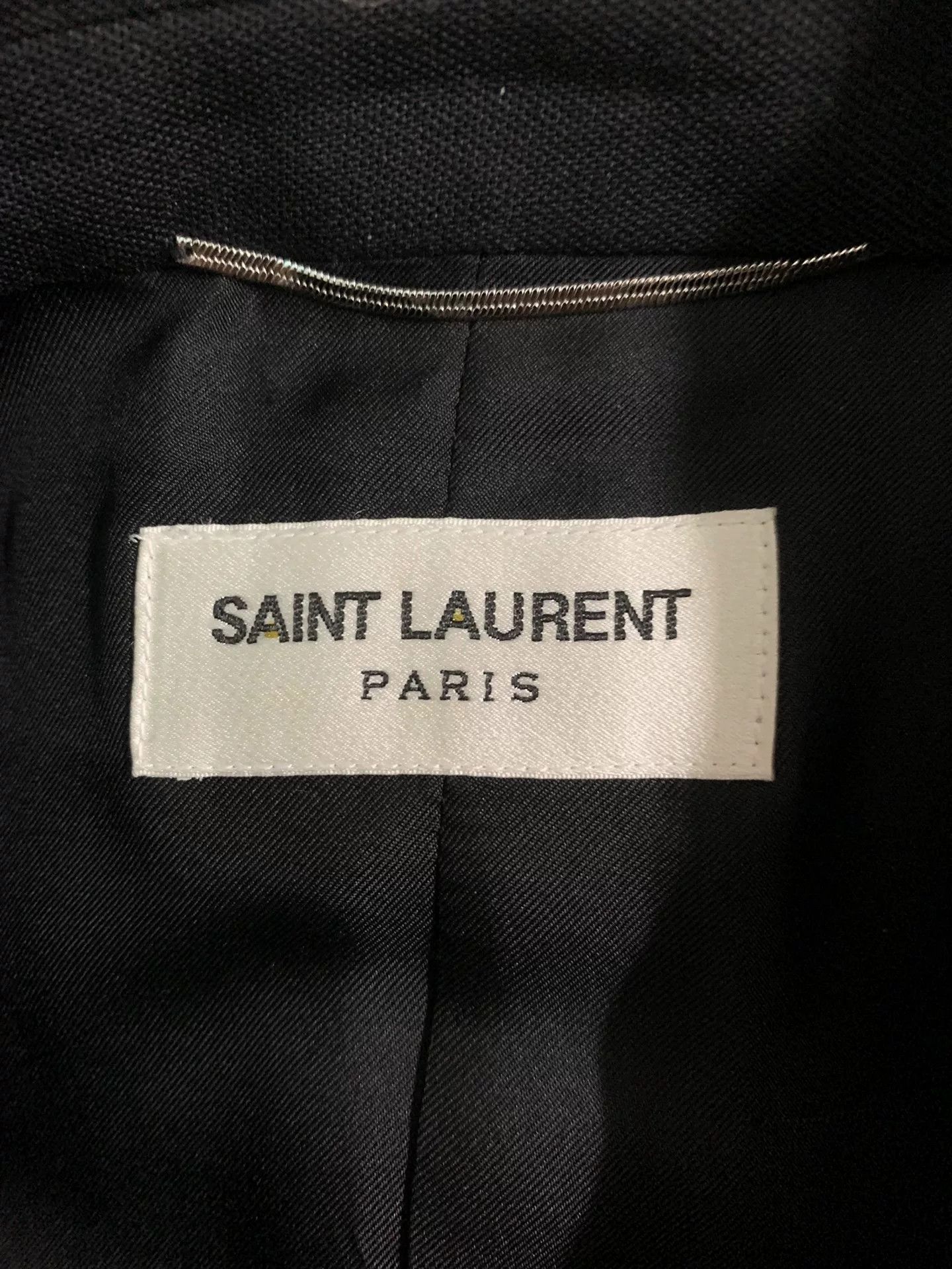 Yves Saint Laurent Saint Laurent Wool Blazer Jacket Size US M / EU 48-50 / 2 - 4 Thumbnail