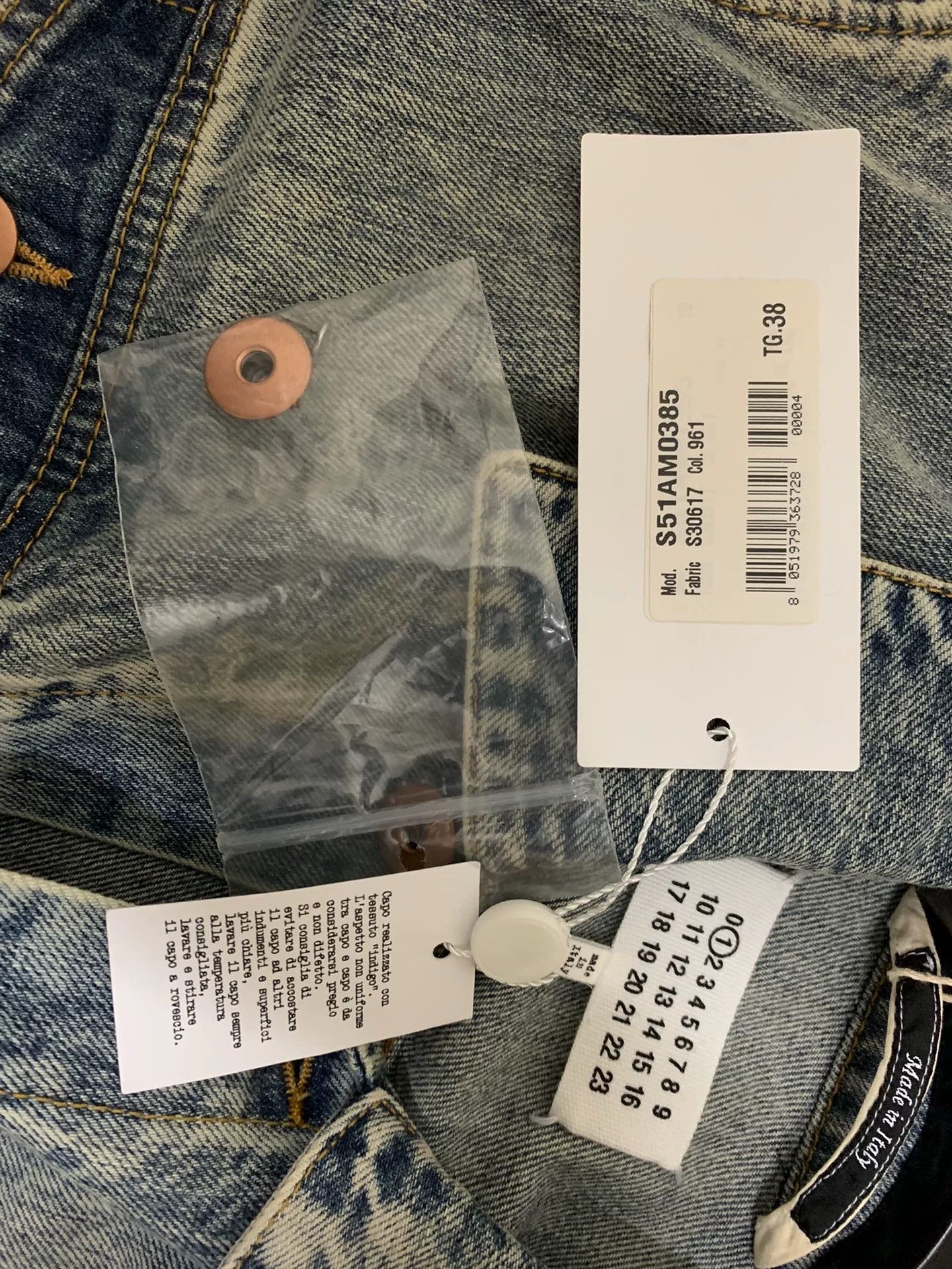 Maison Margiela Maison Margiela Denim Sleeveless Jacket Size S / US 4 / IT 40 - 5 Thumbnail