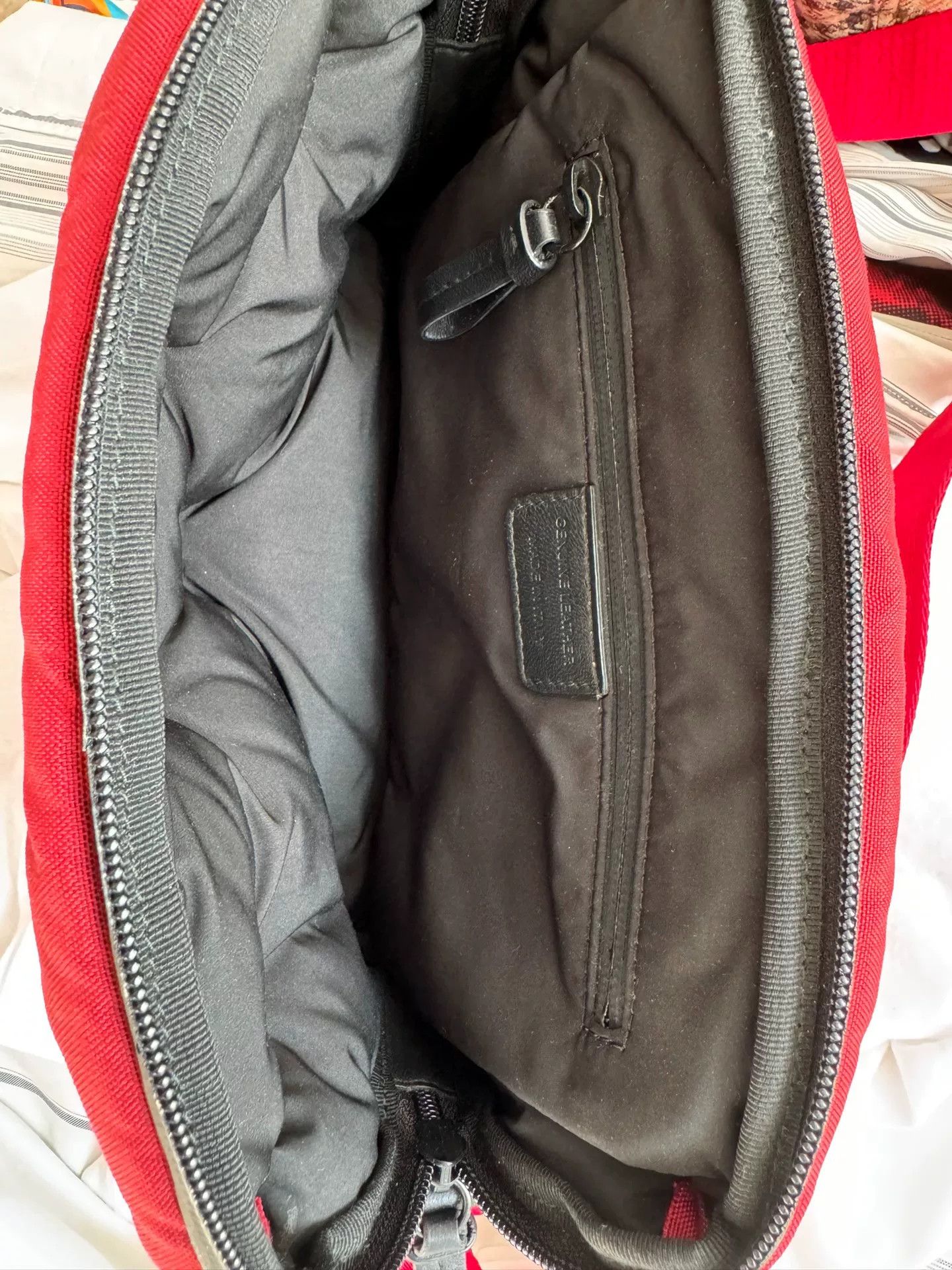 Maison Margiela Maison Margiela Red Canvas Shoulder Bag Size ONE SIZE - 4 Thumbnail