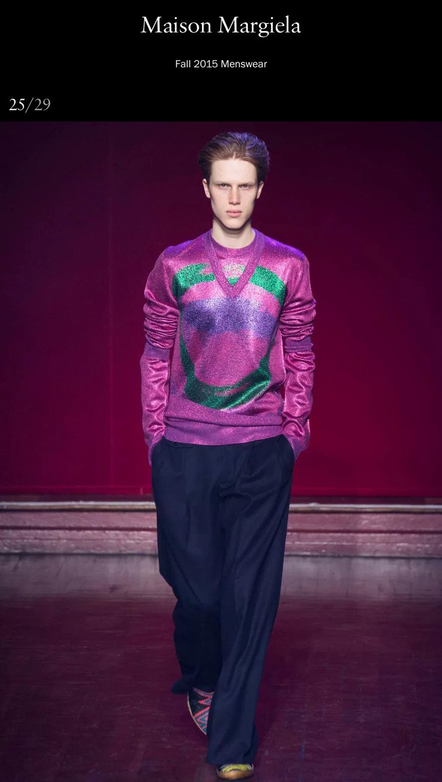 Maison Margiela Maison Martin Margiela Metallic Knit Sweater Size US M / EU 48-50 / 2 - 7 Thumbnail