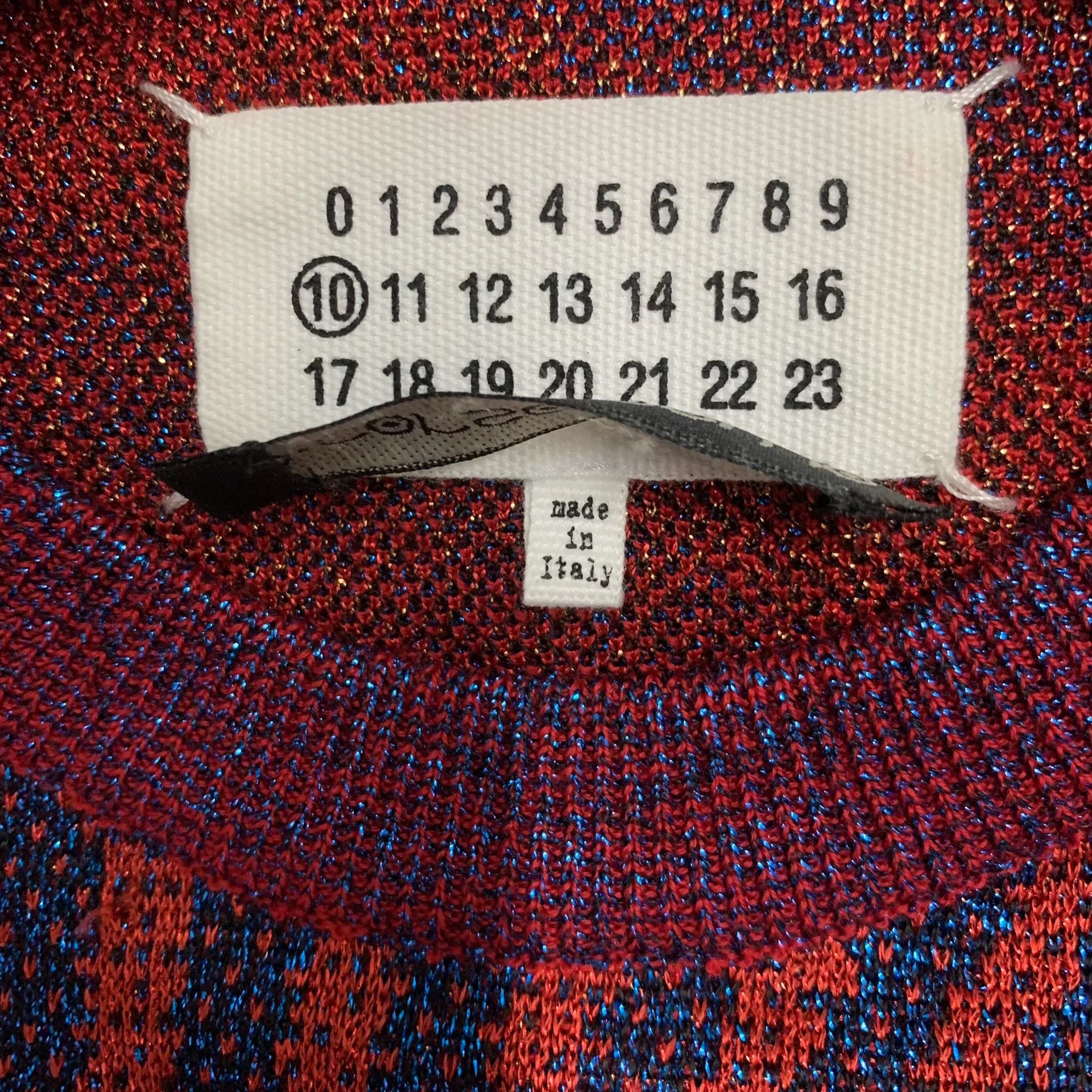 Maison Margiela Maison Martin Margiela Metallic Knit Sweater Size US M / EU 48-50 / 2 - 5 Thumbnail