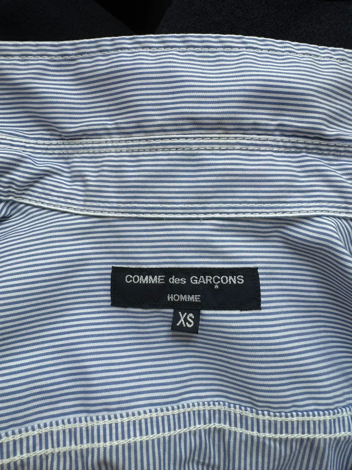 Comme des Garcons Comme des Garçons Homme Striped Shirt Size US XS / EU 42 / 0 - 4 Thumbnail