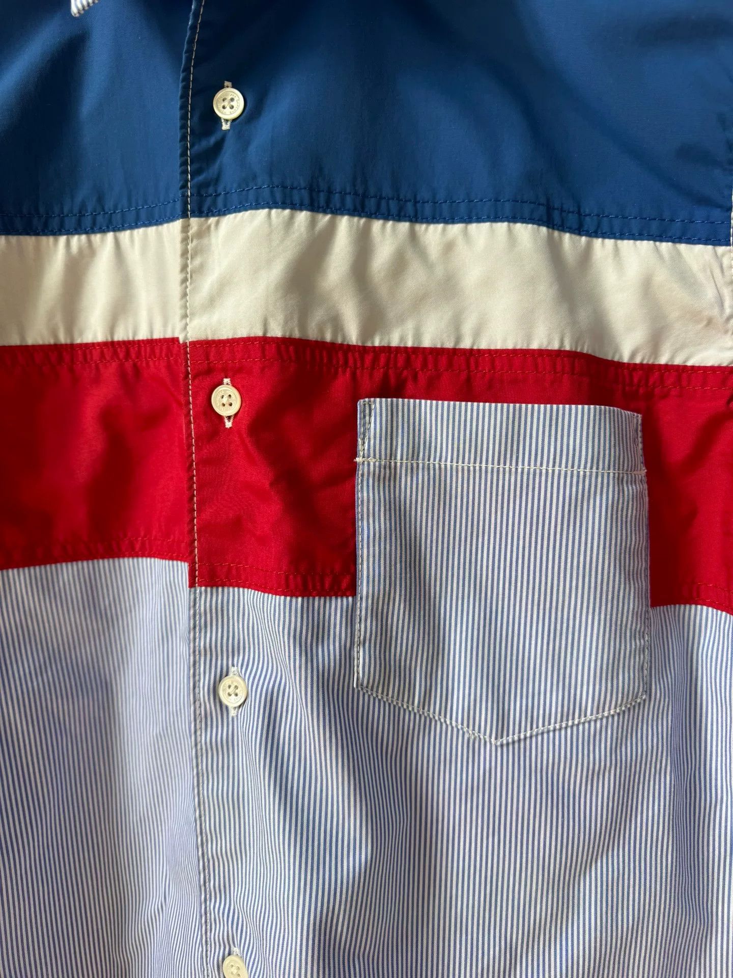 Comme des Garcons Comme des Garçons Homme Striped Shirt Size US XS / EU 42 / 0 - 3 Thumbnail