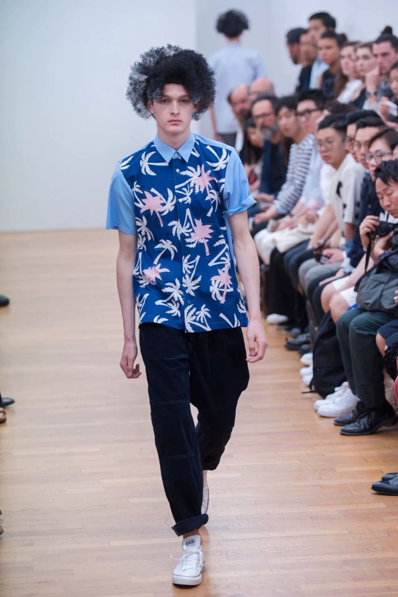 Comme des Garcons Comme des Garçons Shirt with Palm Print Size US M / EU 48-50 / 2 - 7 Thumbnail