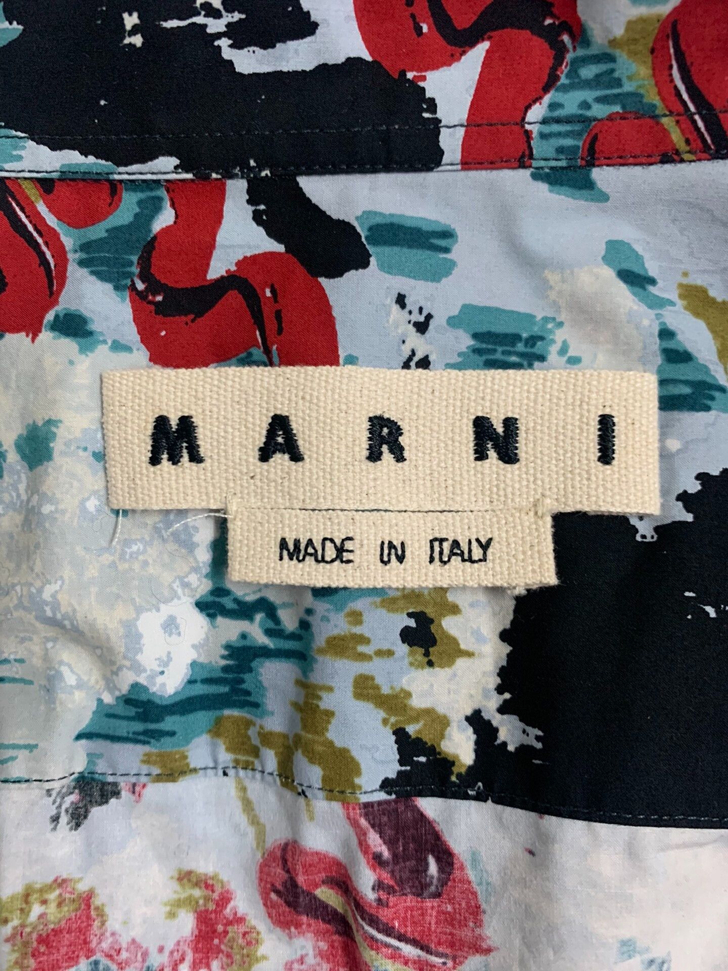 Marni Marni AW17 Graffiti Shirt Size US L / EU 52-54 / 3 - 4 Thumbnail
