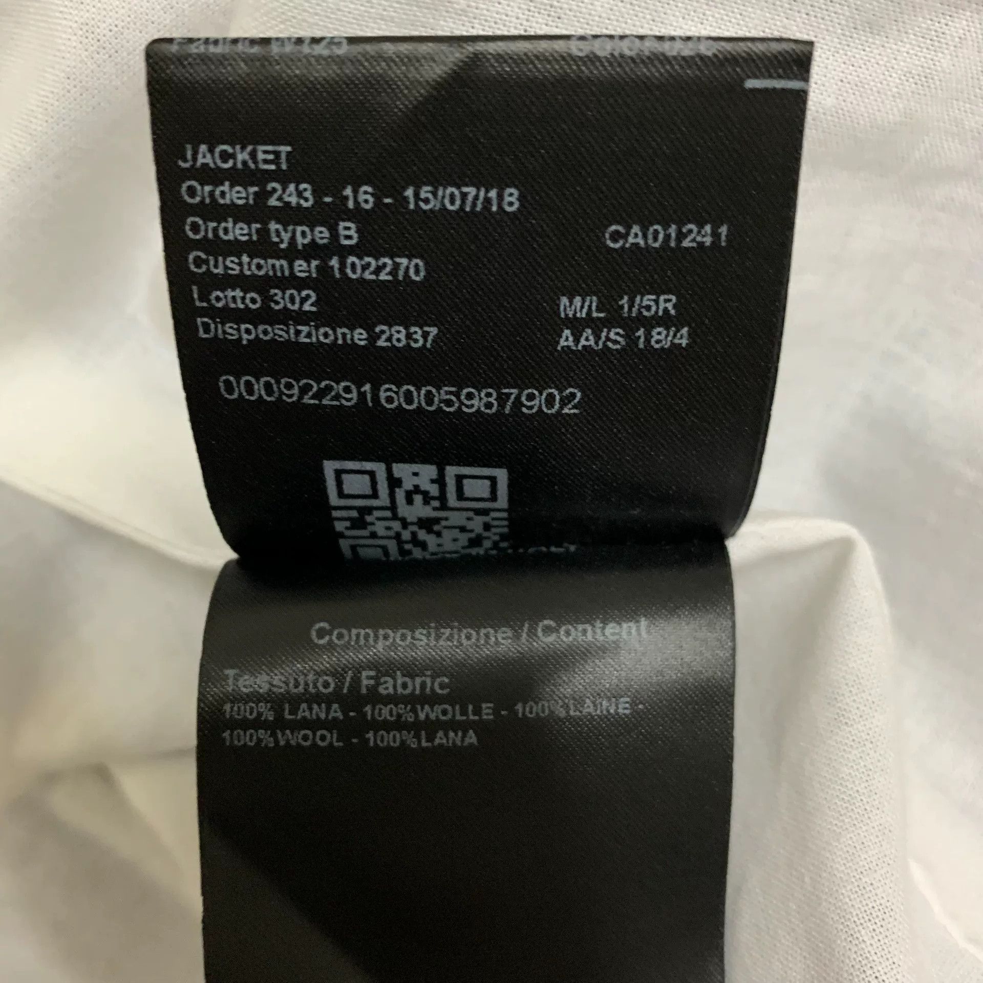 Calvin Klein 205W39NYC Calvin Klein Wool Prince of Wales Suit Size US S / EU 44-46 / 1 - 7 Thumbnail