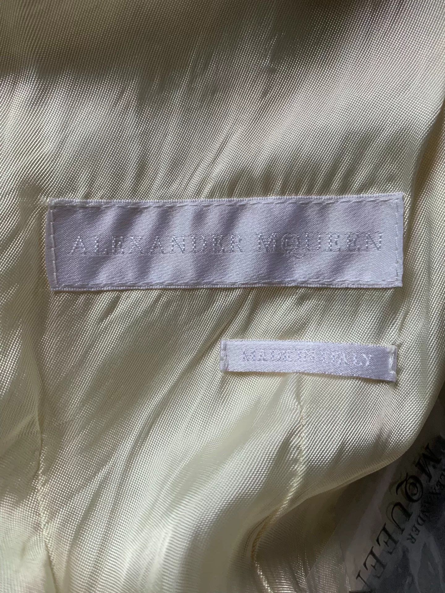 Alexander McQueen Alexander McQueen Silk Blazer 2014 Collection Size XXL / US 16-18 / IT 52-54 - 6 Thumbnail