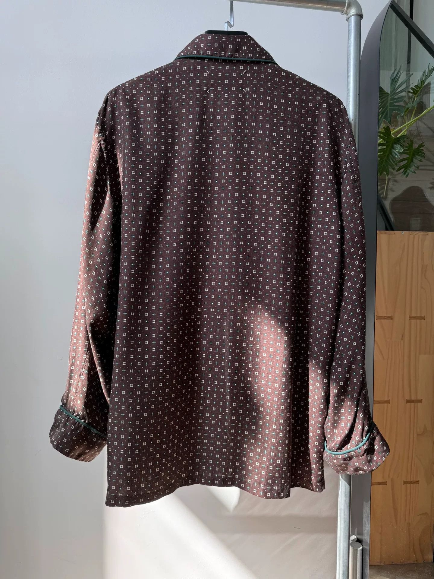 Maison Margiela Maison Margiela Silk Vintage Pajama Shirt Size M / US 6-8 / IT 42-44 - 2 Thumbnail