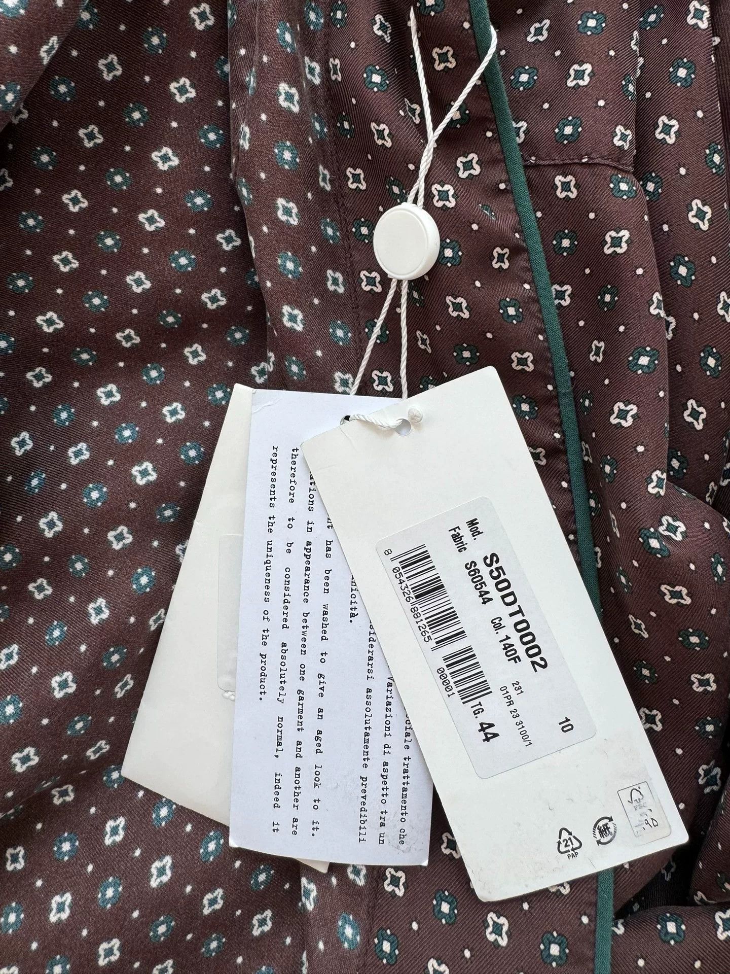 Maison Margiela Maison Margiela Silk Vintage Pajama Shirt Size M / US 6-8 / IT 42-44 - 8 Thumbnail