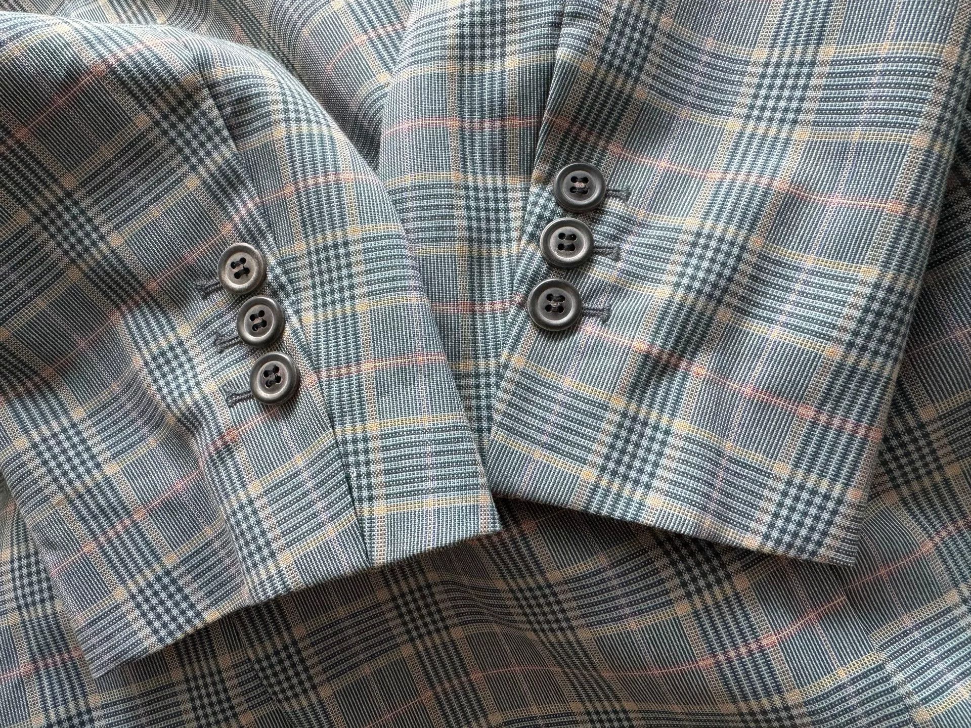 Gosha Rubchinskiy Retro Plaid Gosha Rubchinskiy Suit Jacket Size US L / EU 52-54 / 3 - 3 Thumbnail