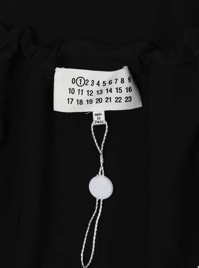 Maison Margiela Black Open-Back Long Sleeve Top Size XS / US 0-2 / IT 36-38 - 5 Thumbnail