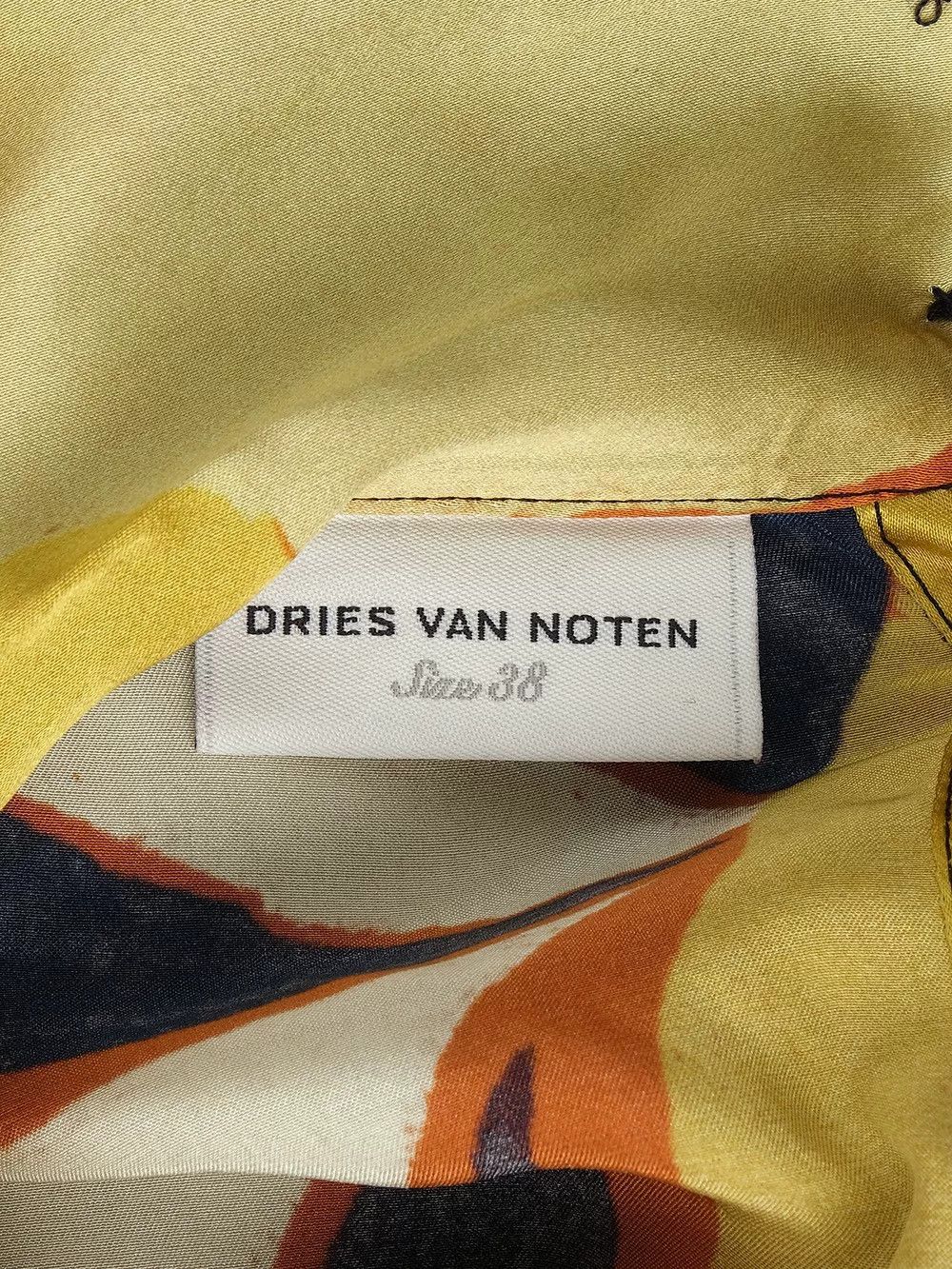 Dries Van Noten Dries Van Noten Printed Silk Blouse Size S / US 4 / IT 40 - 7 Thumbnail