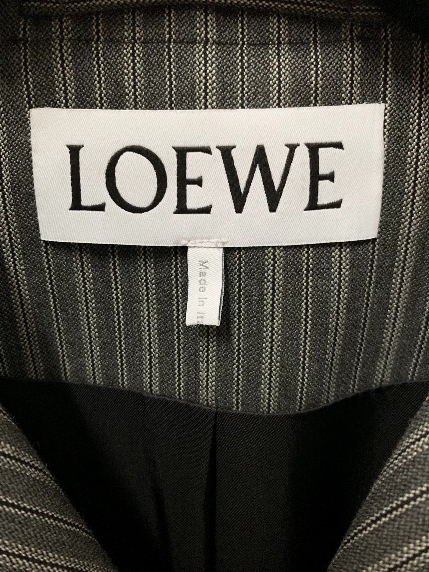 Loewe LOEWE Gray Wool Casual Blazer Size US M / EU 48-50 / 2 - 4 Thumbnail