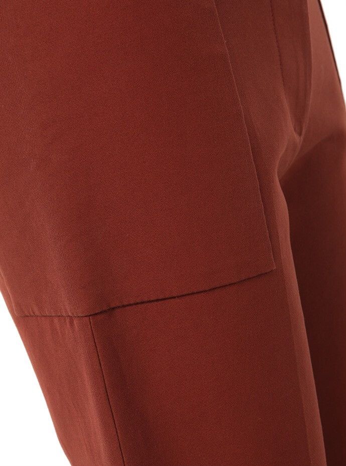 Marni Marni Burgundy Pocket Casual Pants Size 38" / US 16 / IT 52 - 3 Thumbnail