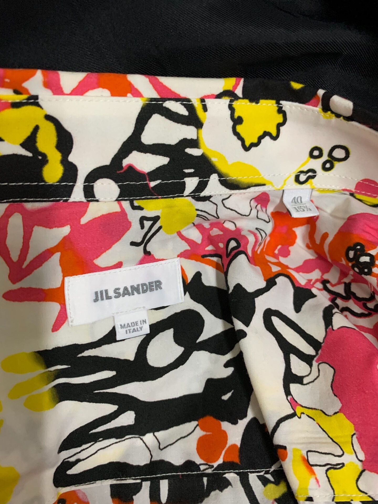 Jil Sander JIL SANDER SS13 Artist Collaboration Shirt Size US XXS / EU 40 - 3 Thumbnail