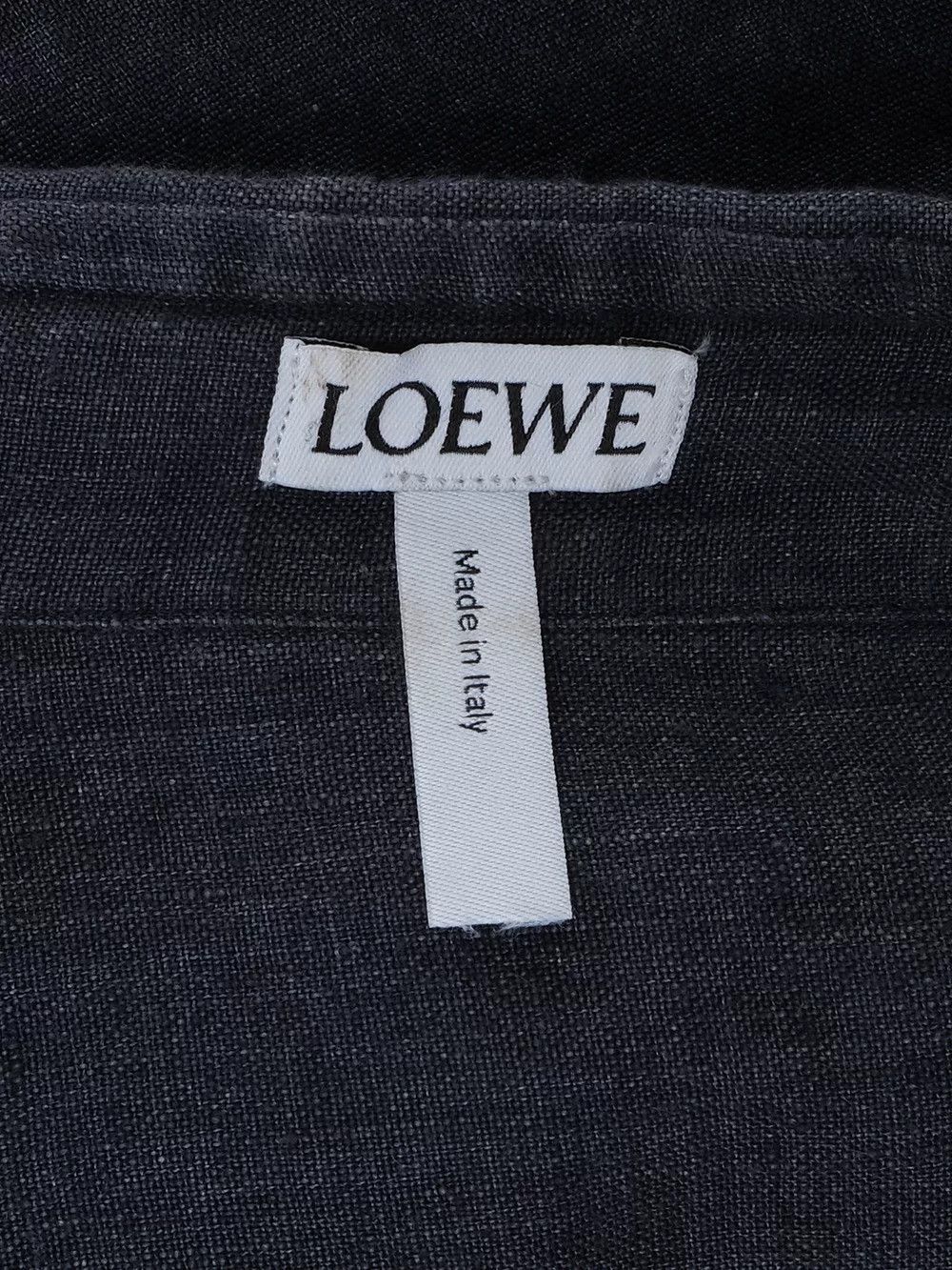 Loewe LOEWE Denim Long Coat with Charms Size US XXS / EU 40 - 6 Thumbnail