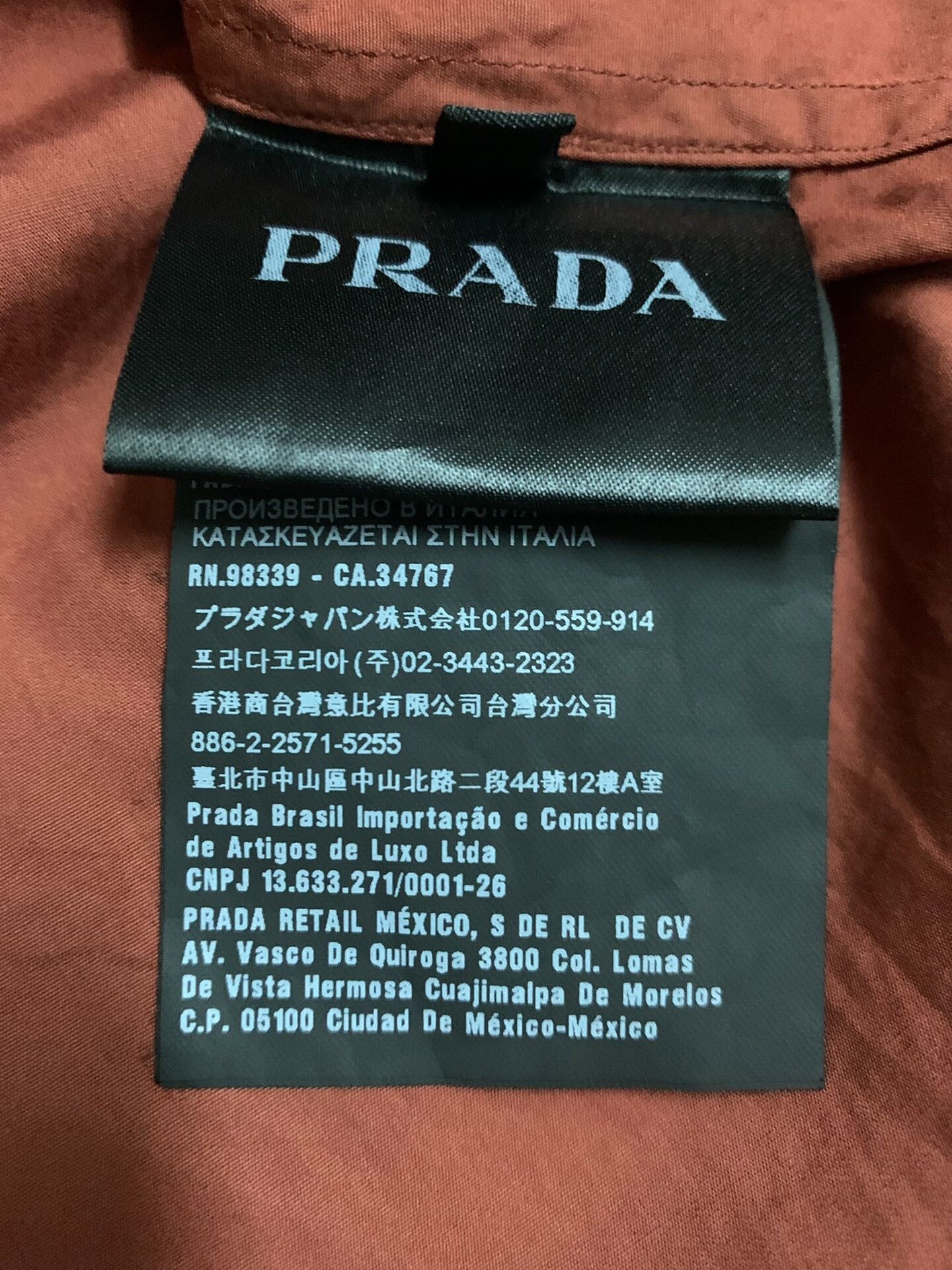 Prada PRADA Colorblock Shirt with Straight Hem Size US L / EU 52-54 / 3 - 4 Thumbnail