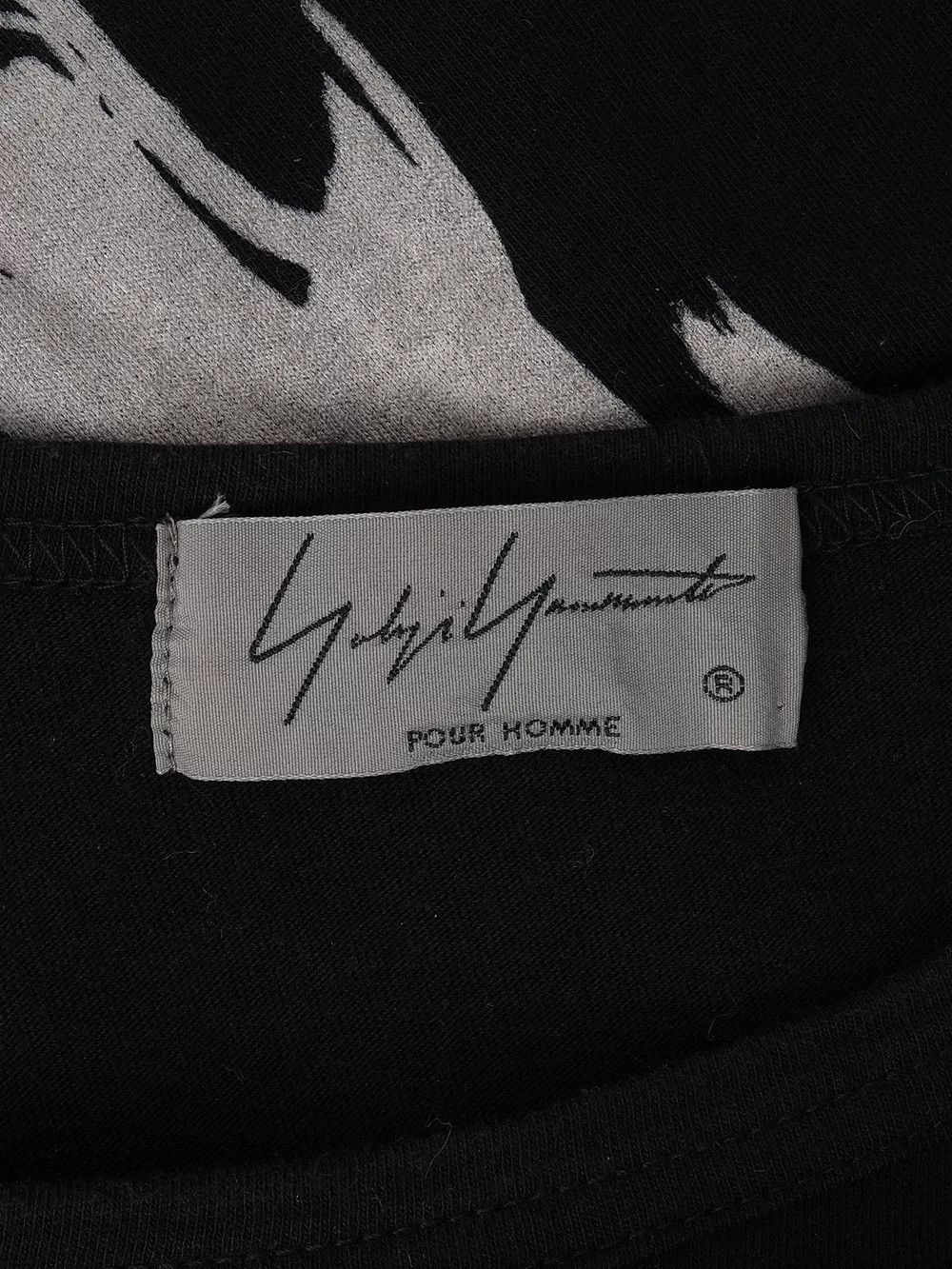Yohji Yamamoto YOHJI YAMAMOTO Printed Long Sleeve Top Size US L / EU 52-54 / 3 - 4 Thumbnail