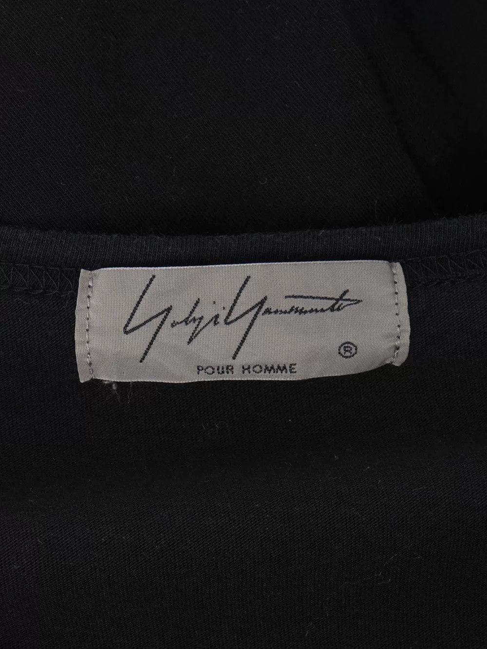 Yohji Yamamoto YOHJI YAMAMOTO Black Long Sleeve Top Size US L / EU 52-54 / 3 - 4 Thumbnail