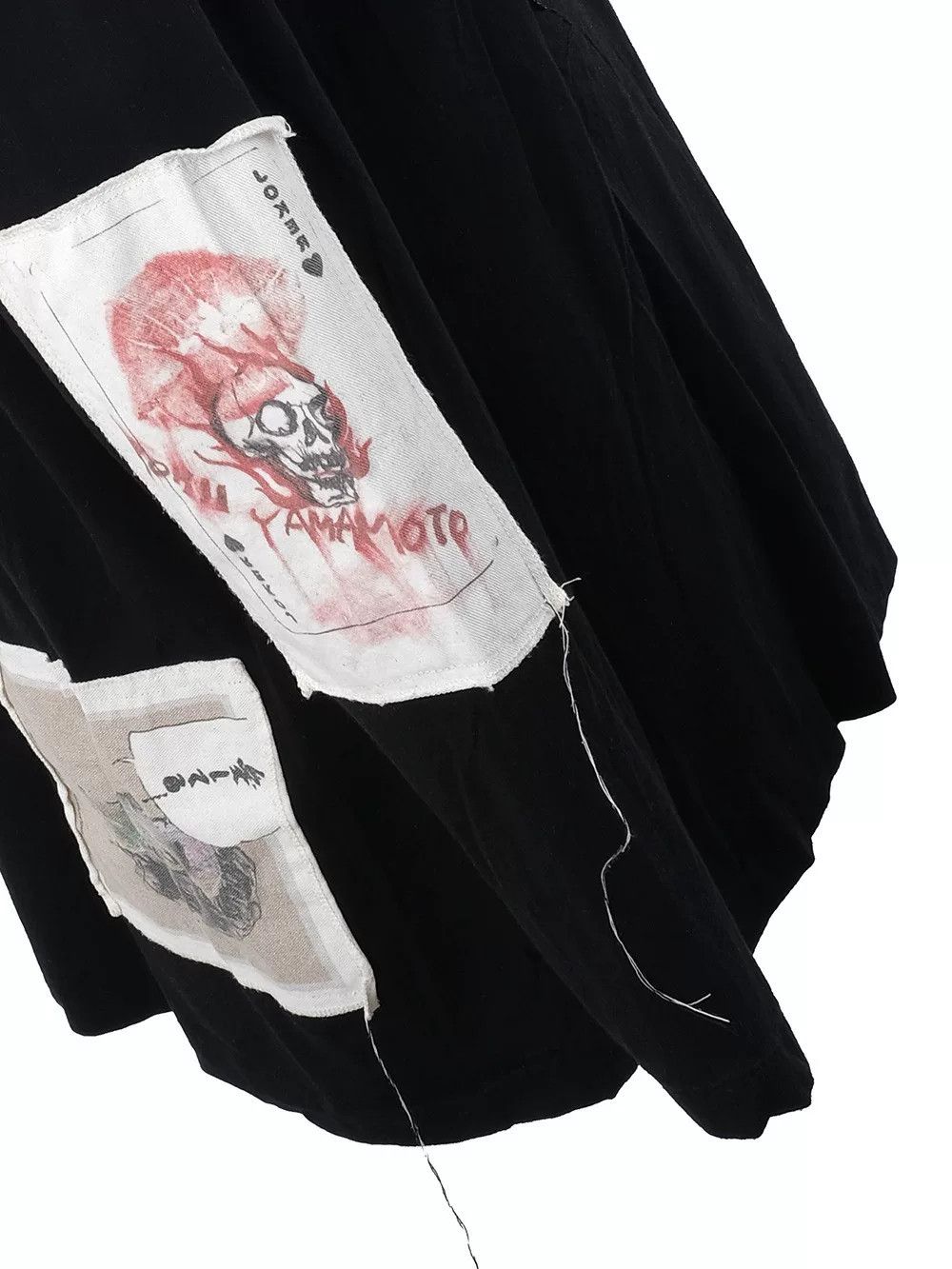 Yohji Yamamoto YOHJI YAMAMOTO Black Long Sleeve Top Size US L / EU 52-54 / 3 - 3 Thumbnail