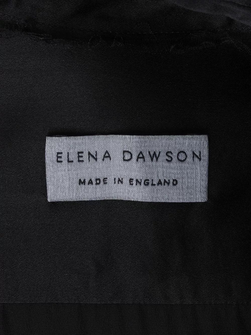 Elena Dawson Black Silk Dress by Elena Dawson Size S / US 4 / IT 40 - 6 Thumbnail