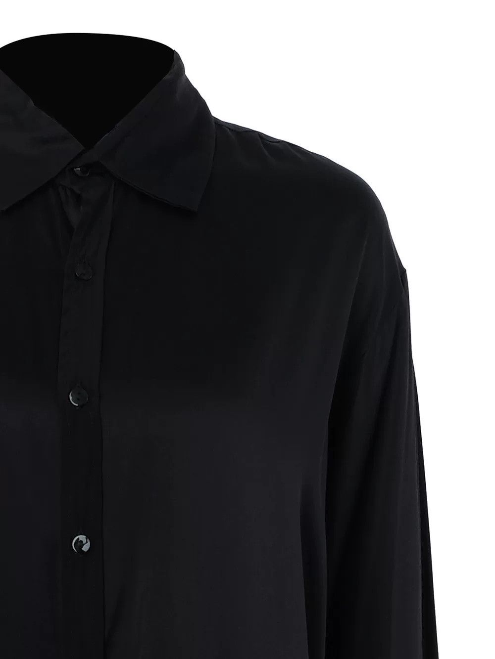 Elena Dawson Black Silk Dress by Elena Dawson Size S / US 4 / IT 40 - 4 Thumbnail