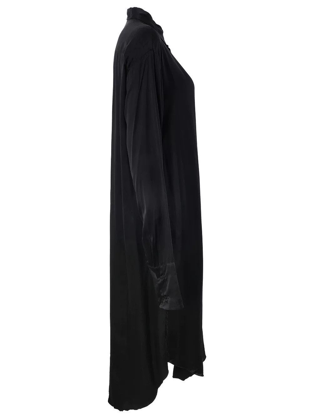 Elena Dawson Black Silk Dress by Elena Dawson Size S / US 4 / IT 40 - 3 Thumbnail