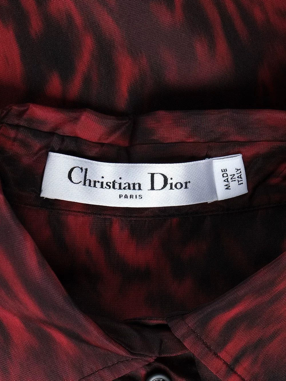 Dior Dior Abstract Silk Shirt with Rose Pattern Size XS / US 0-2 / IT 36-38 - 3 Thumbnail