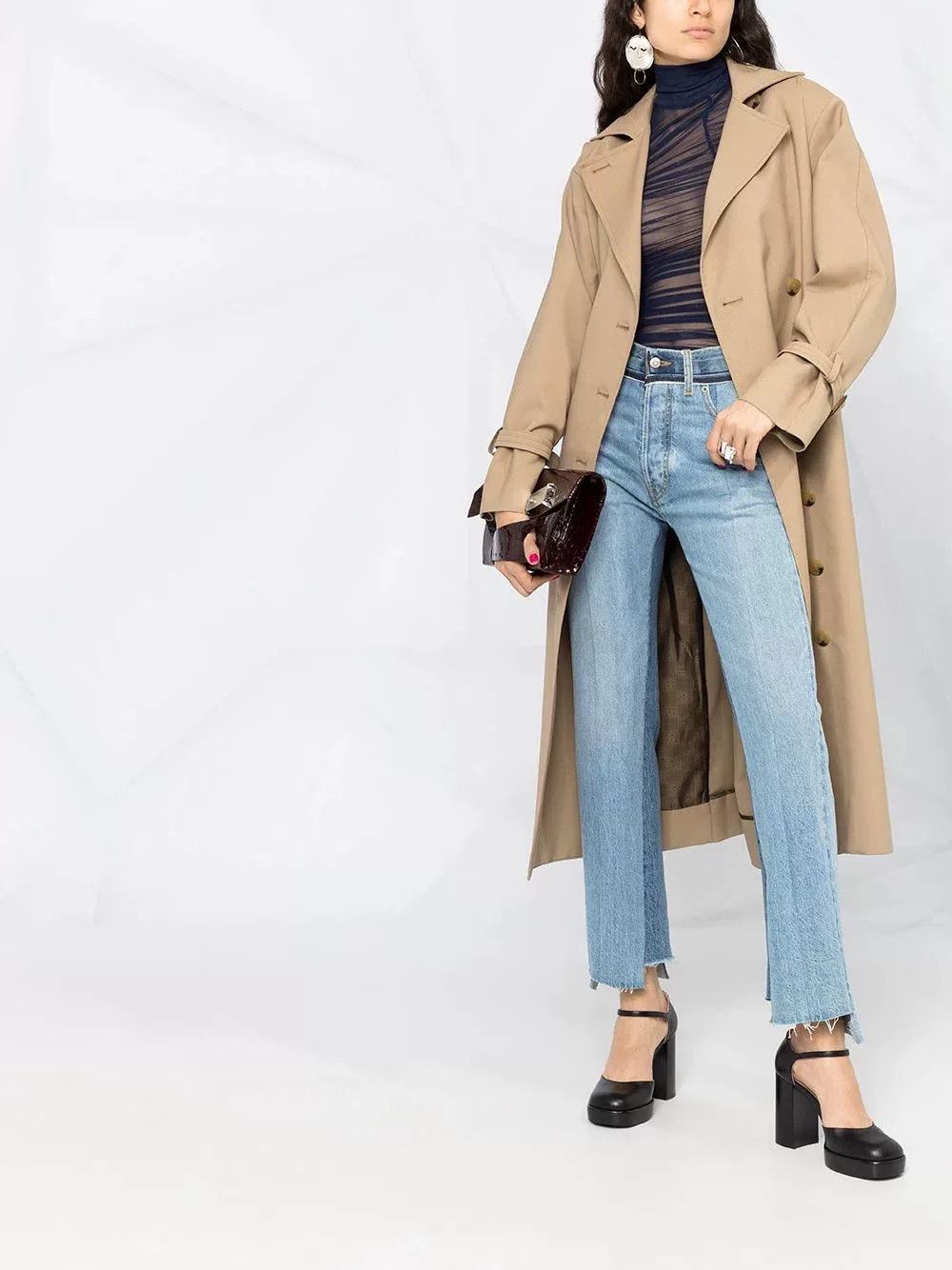 Maison Margiela Maison Margiela Patchwork Denim Pants Size US 38 / EU 54 - 3 Thumbnail
