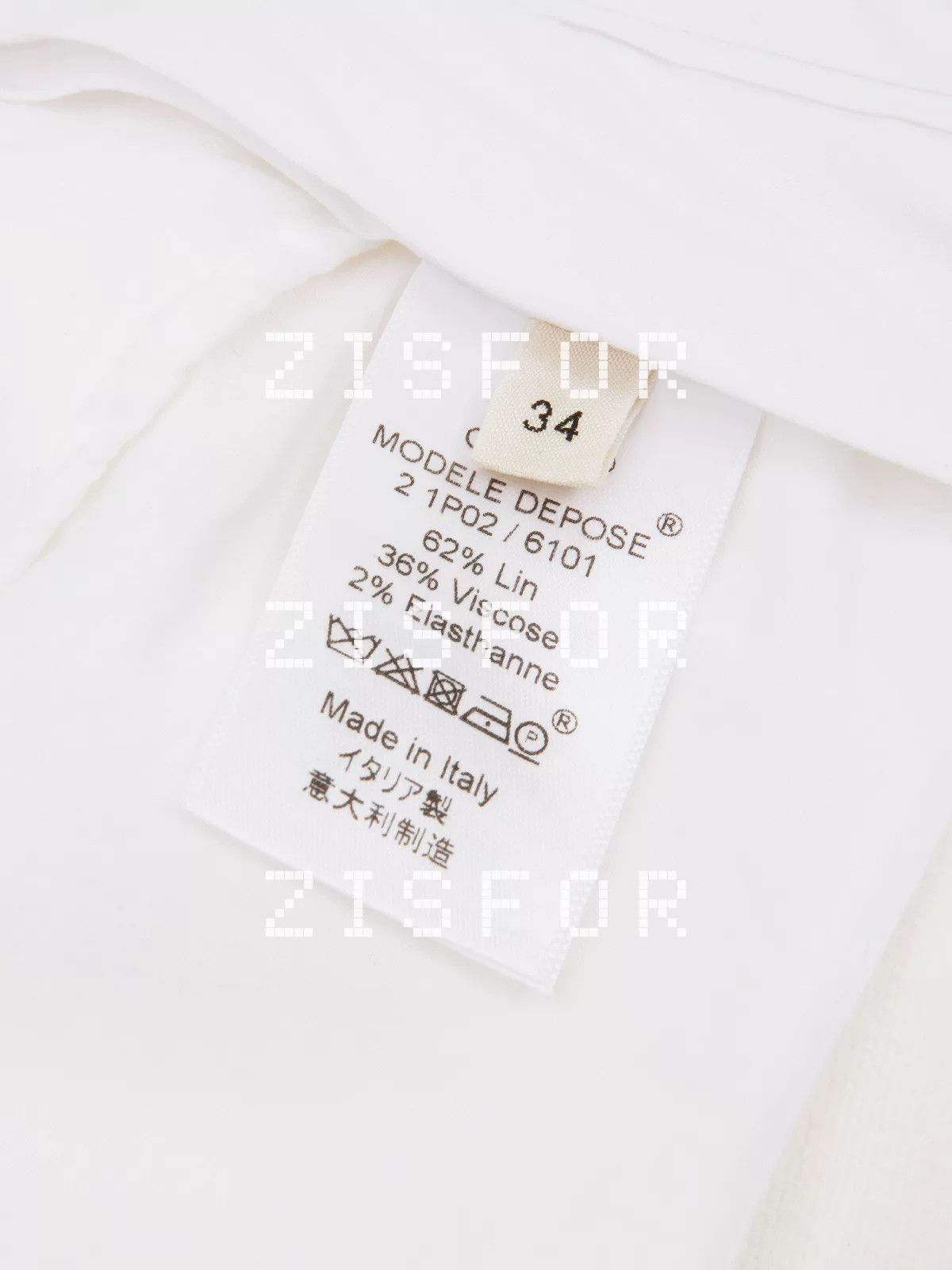 Celine Old Celine Linen Wide-Leg Trousers Size 34" / US 12 / IT 48 - 7 Thumbnail