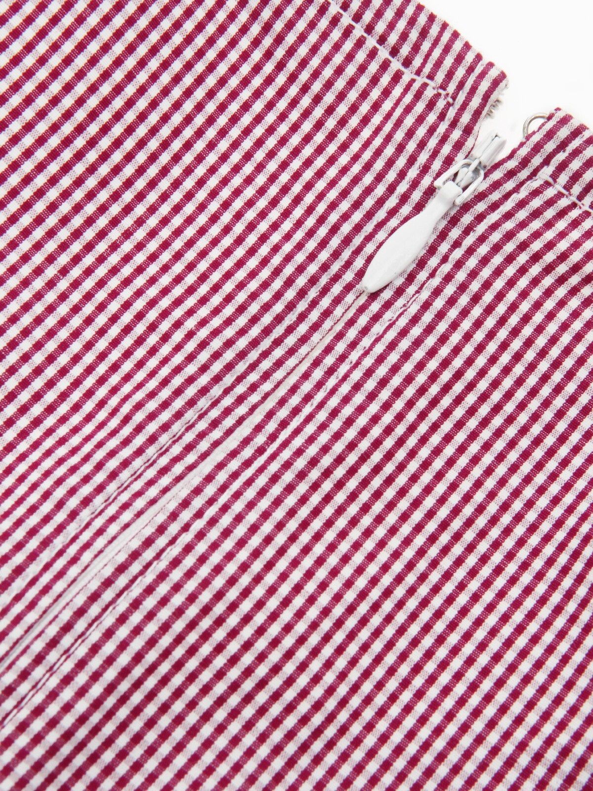 Celine Pink Checkered Dress from Old Celine Size S / US 4 / IT 40 - 6 Thumbnail