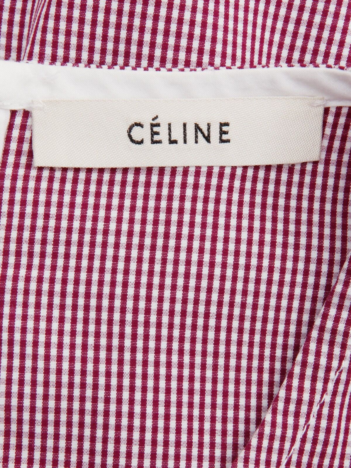 Celine Pink Checkered Dress from Old Celine Size S / US 4 / IT 40 - 7 Thumbnail