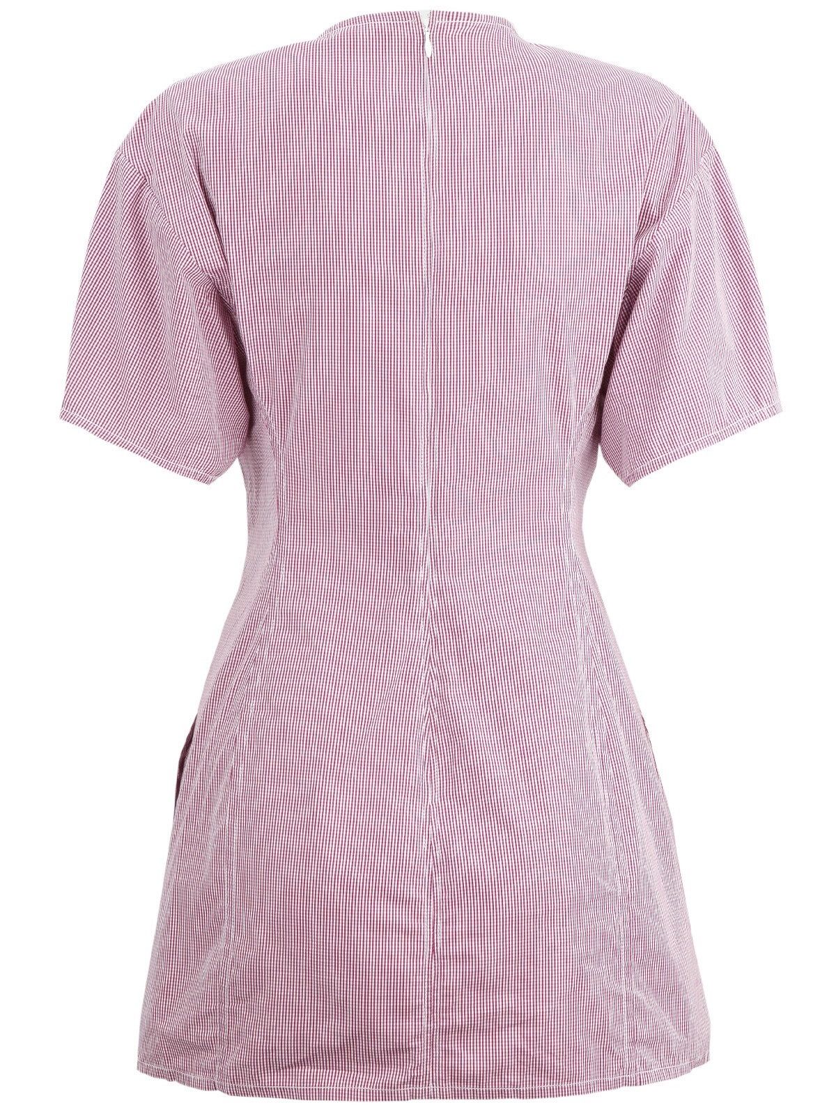 Celine Pink Checkered Dress from Old Celine Size S / US 4 / IT 40 - 2 Thumbnail