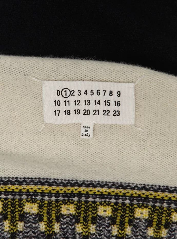 Maison Margiela Maison Margiela Knit Sweater with Patterns Size M / US 6-8 / IT 42-44 - 5 Thumbnail