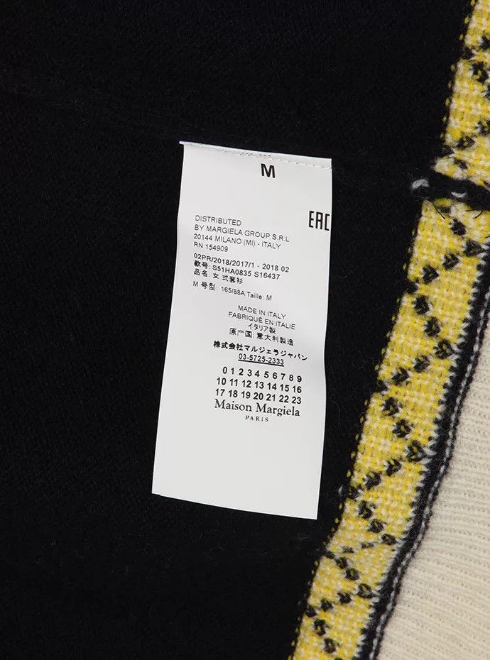 Maison Margiela Maison Margiela Knit Sweater with Patterns Size M / US 6-8 / IT 42-44 - 6 Thumbnail