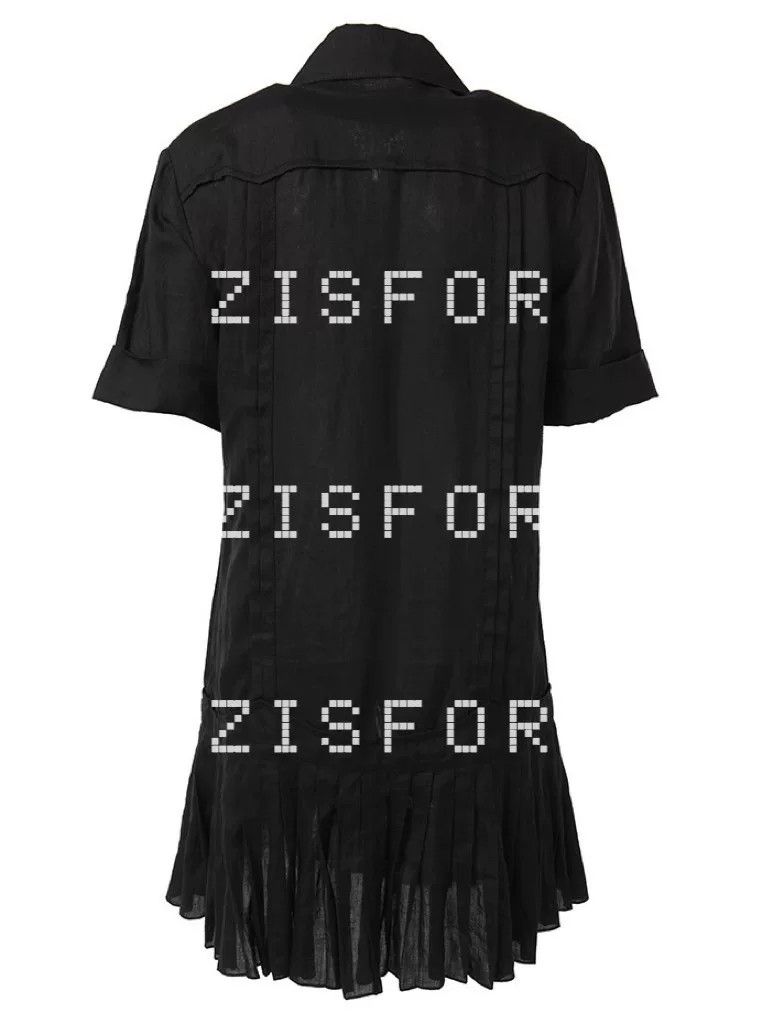 Chanel Black Pleated Dress by CHANEL Size XXS / US 00 / IT 34 - 4 Thumbnail