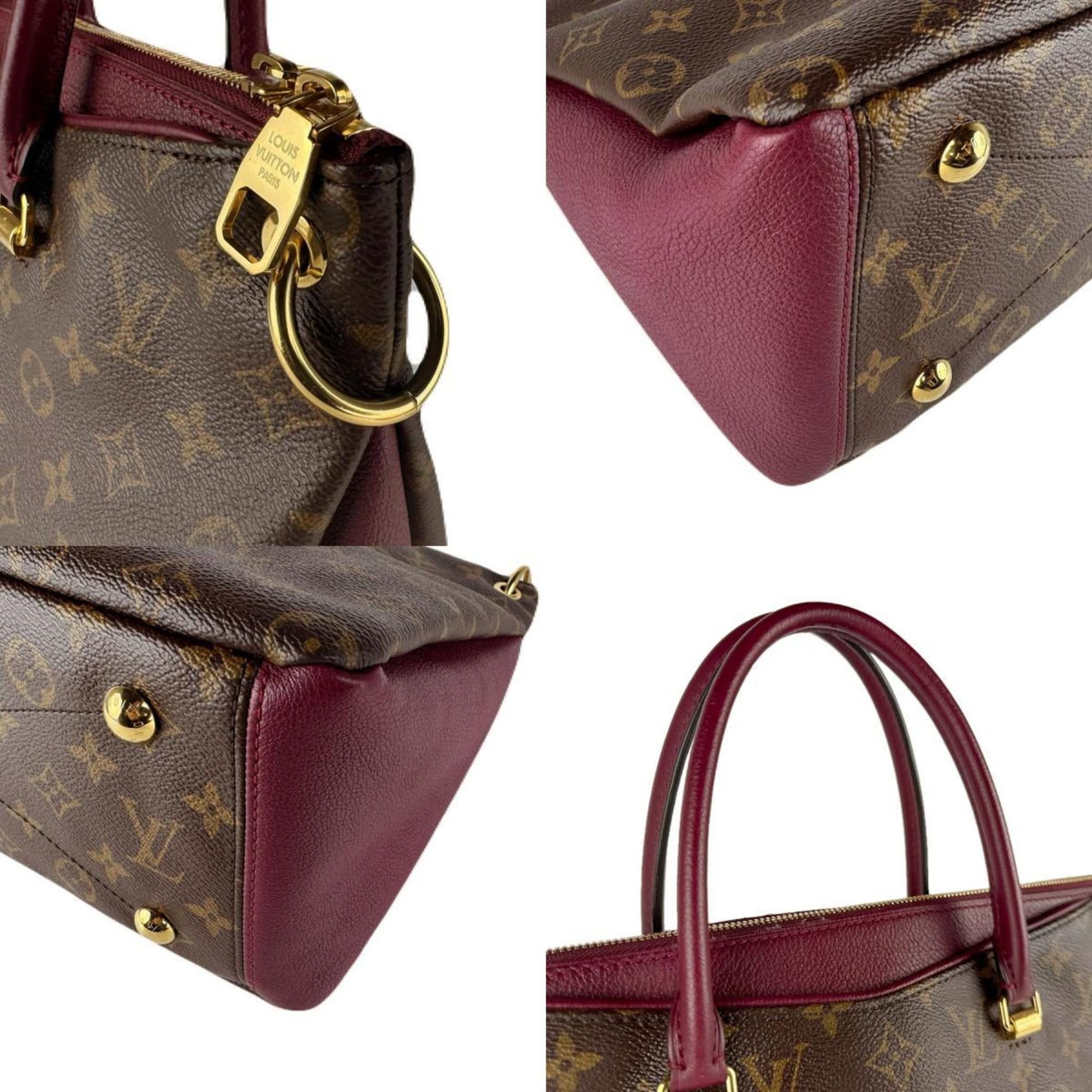 Louis Vuitton Louis Vuitton Monogram Pallas Canvas Handbag/Shoulder Bag, Women's, M42810 z8430 Size ONE SIZE - 4 Thumbnail