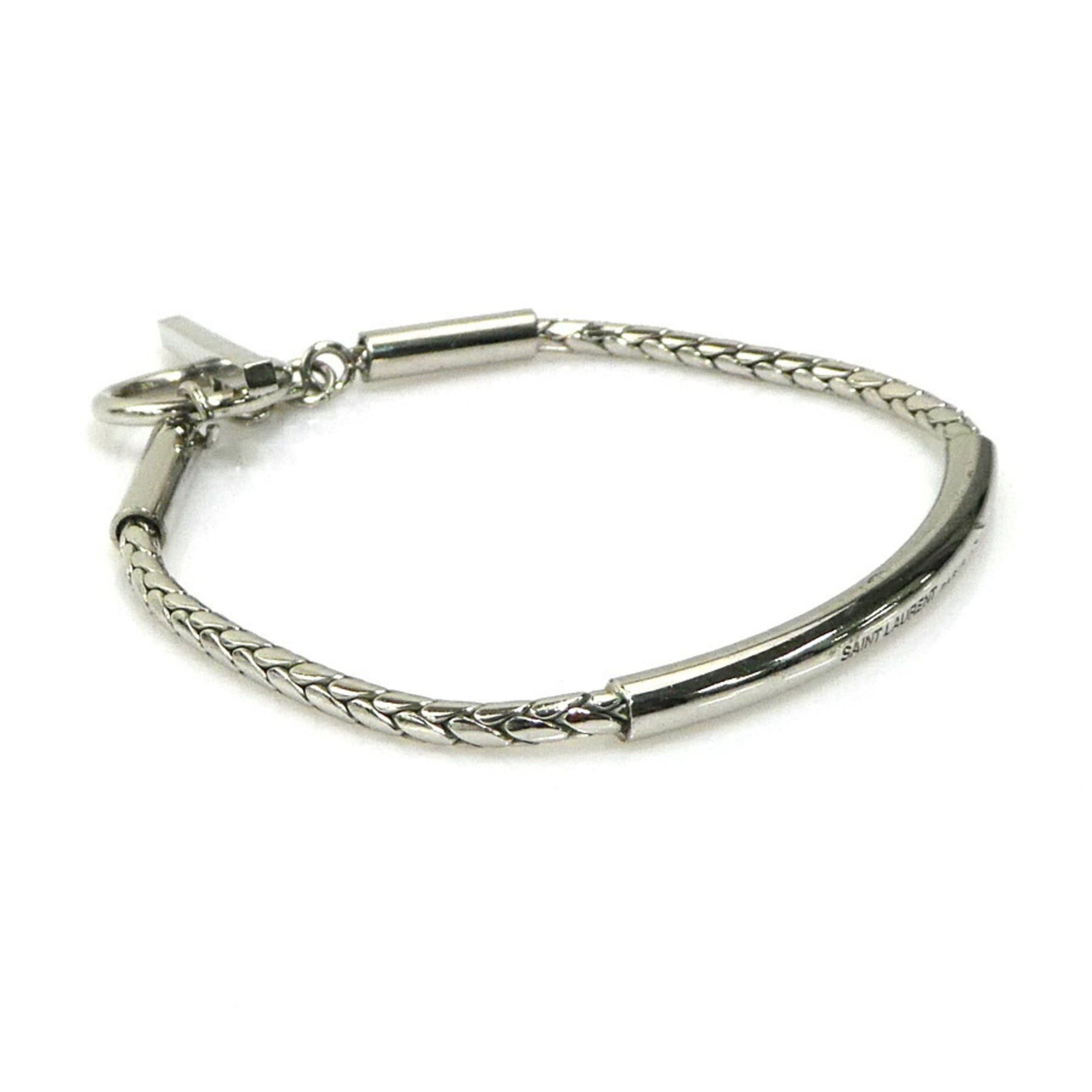 Saint Laurent Paris Saint Laurent bracelet in silver, unisex, h31876k Size ONE SIZE - 2 Thumbnail