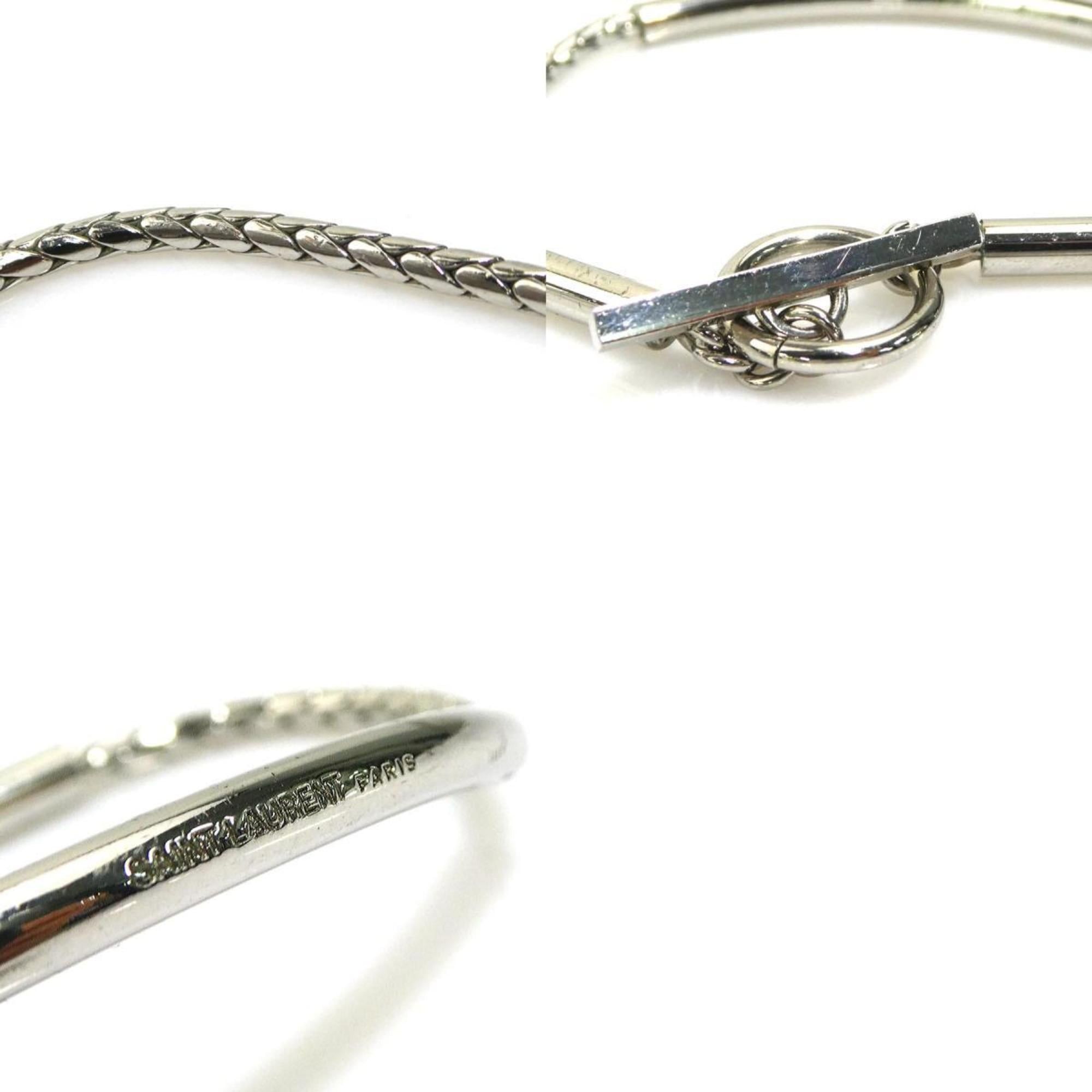Saint Laurent Paris Saint Laurent bracelet in silver, unisex, h31876k Size ONE SIZE - 5 Thumbnail