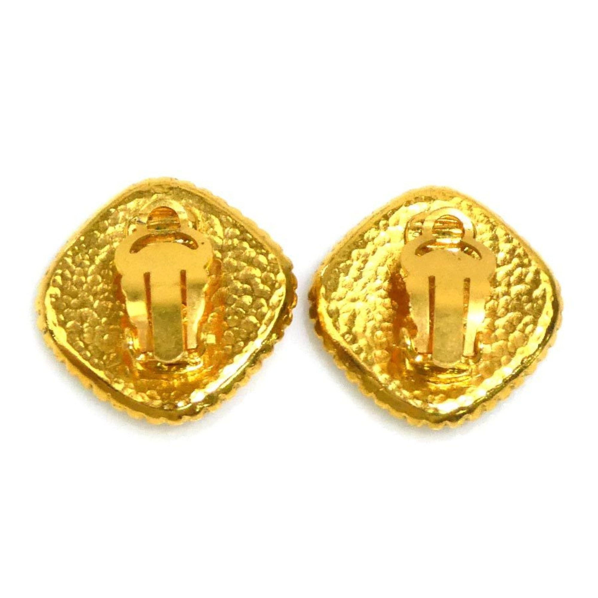 Chanel CHANEL Coco Mark Metal Gold Earrings for Women e61369i Size ONE SIZE - 3 Thumbnail