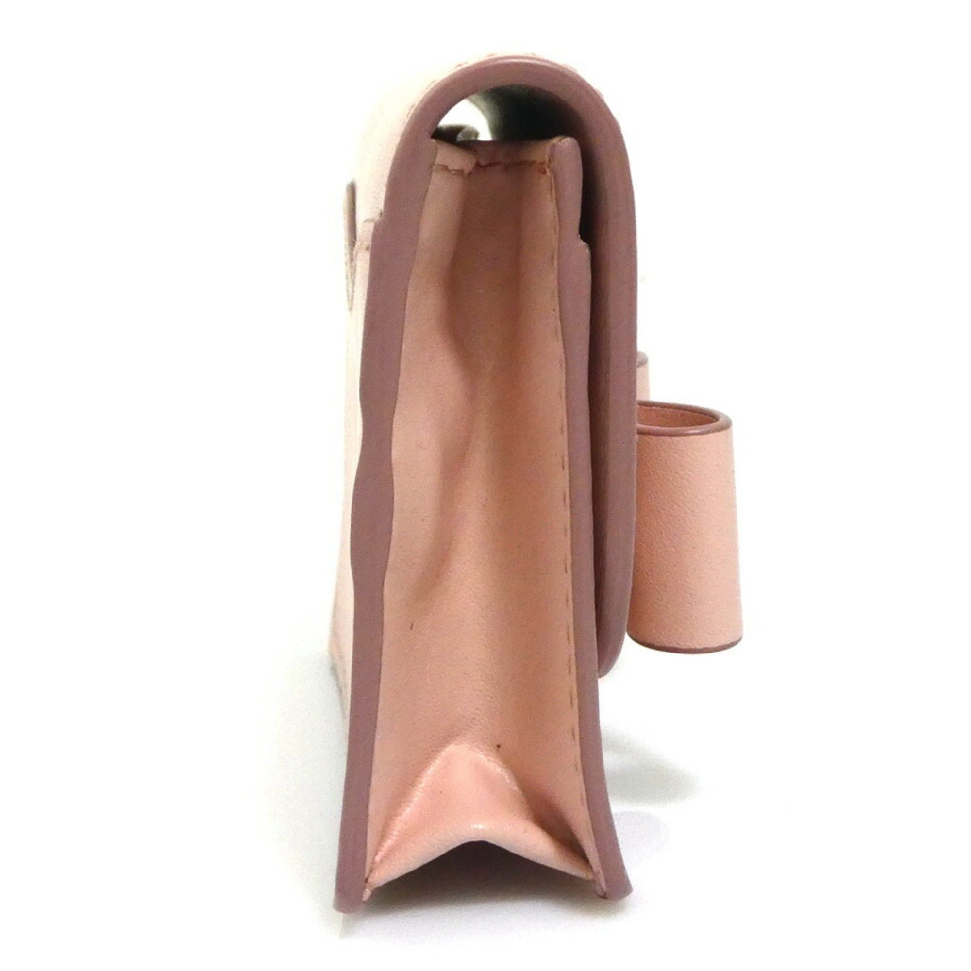 Salvatore Ferragamo Salvatore Ferragamo Vara Ribbon Leather Coin Purse, Pink, Women's, H31901a Size ONE SIZE - 2 Thumbnail
