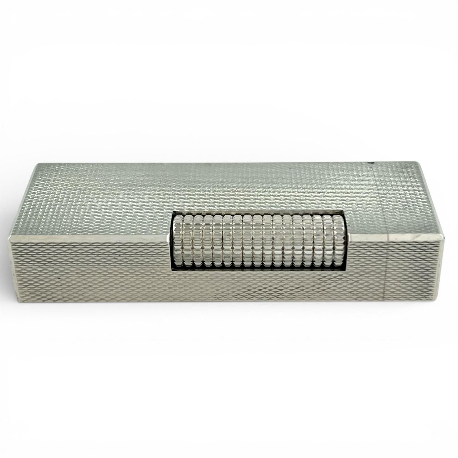 Other Dunhill Dunhill All-Over Pattern Lighter Smoking Accessory Metal Lighter DUTY FREE for USA Size ONE SIZE - 3 Thumbnail